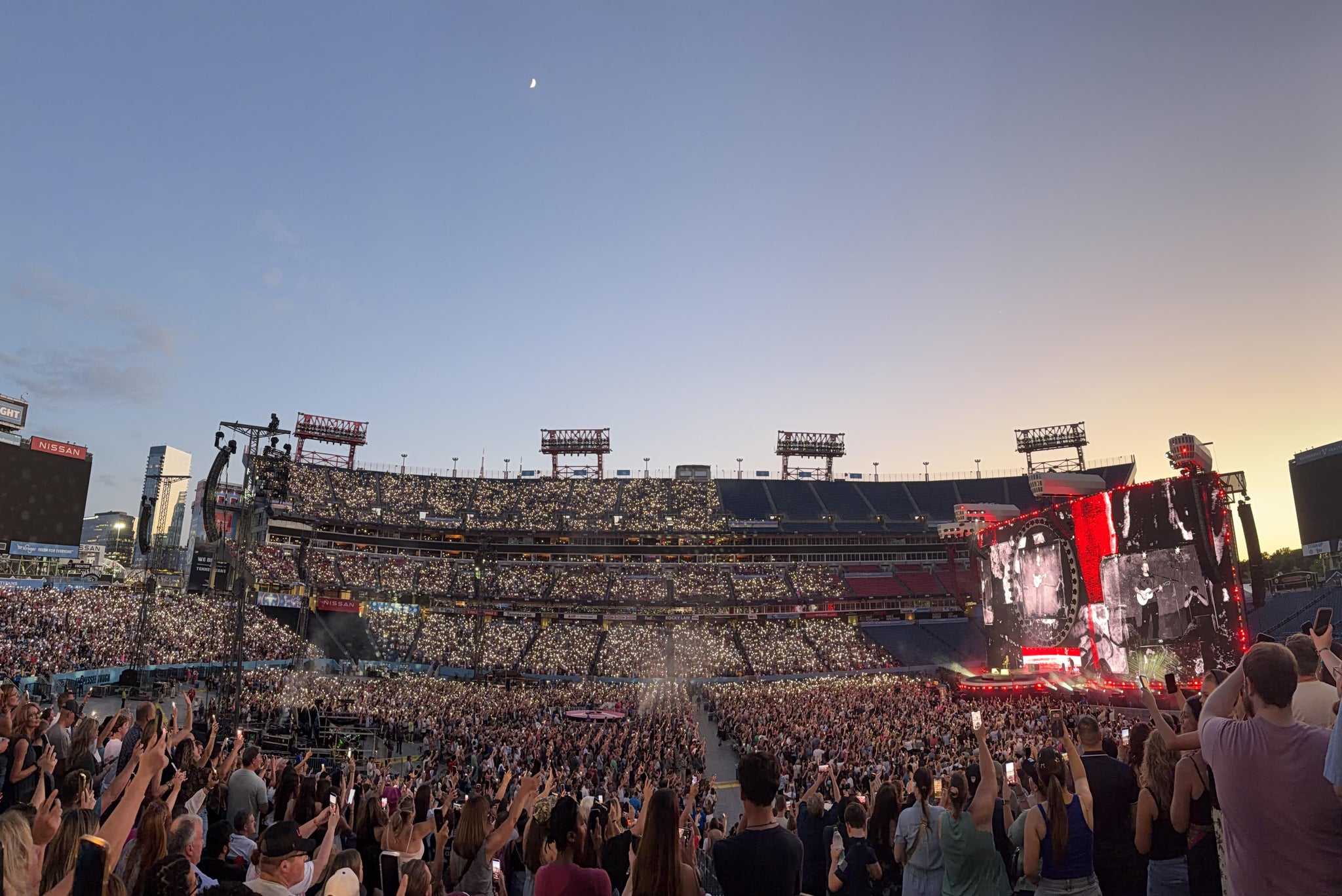Real Fan View taken from Section 113 at Nissan Stadium by Colin M