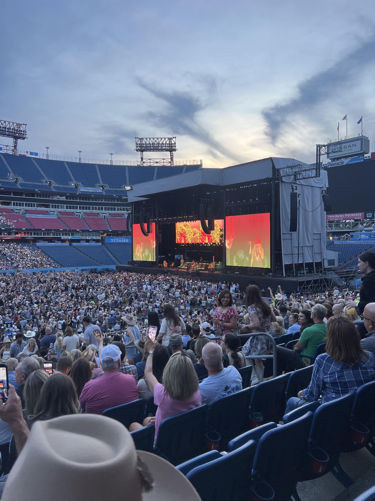 Real Fan View taken from Section 113 at Nissan Stadium by Kirk C