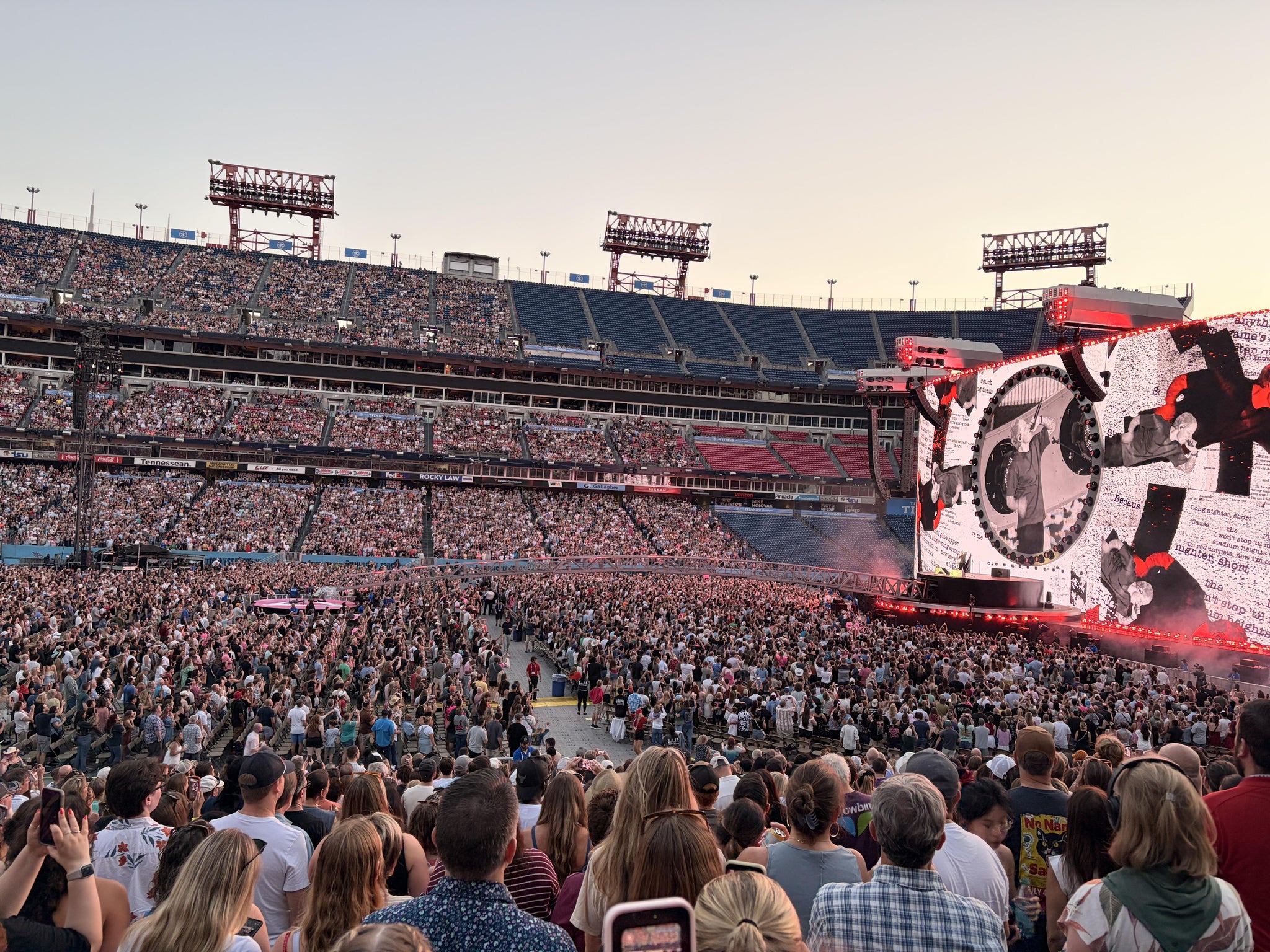Real Fan View taken from Section 113 at Nissan Stadium by Jeanette M