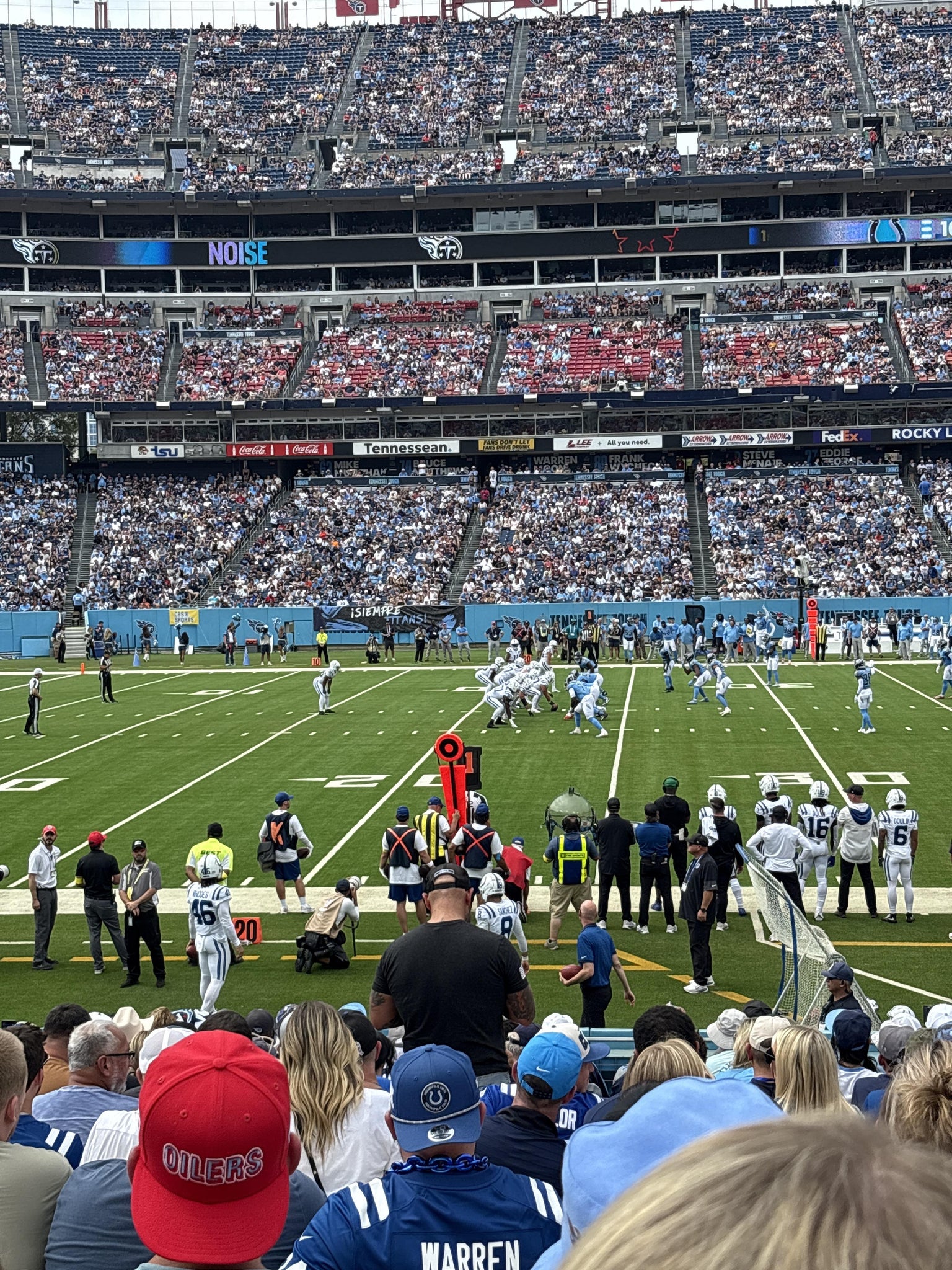 Real Fan View taken from Section 114 at Nissan Stadium by Patrick S