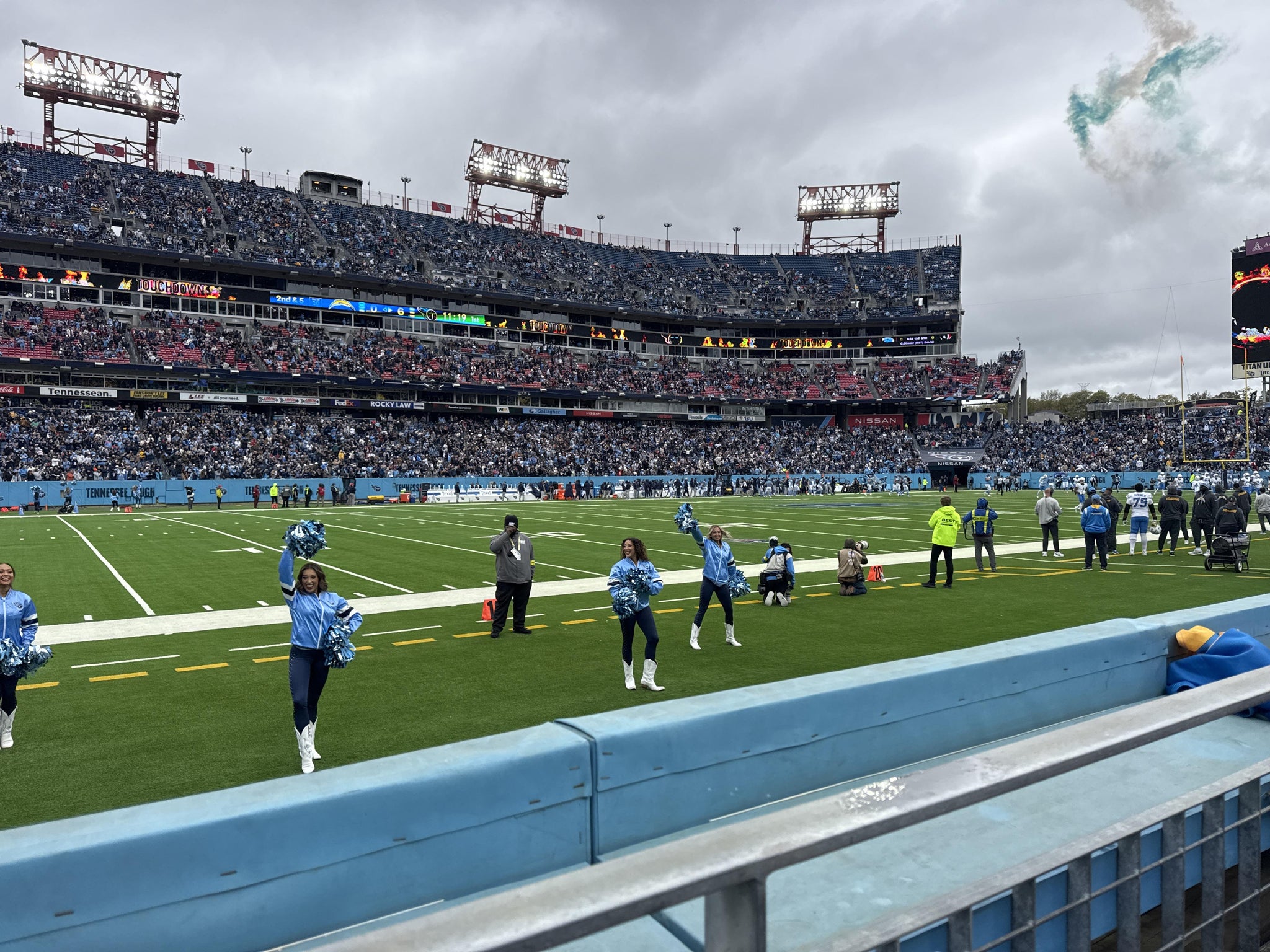 Real Fan View taken from Section 115 at Nissan Stadium by Julia B