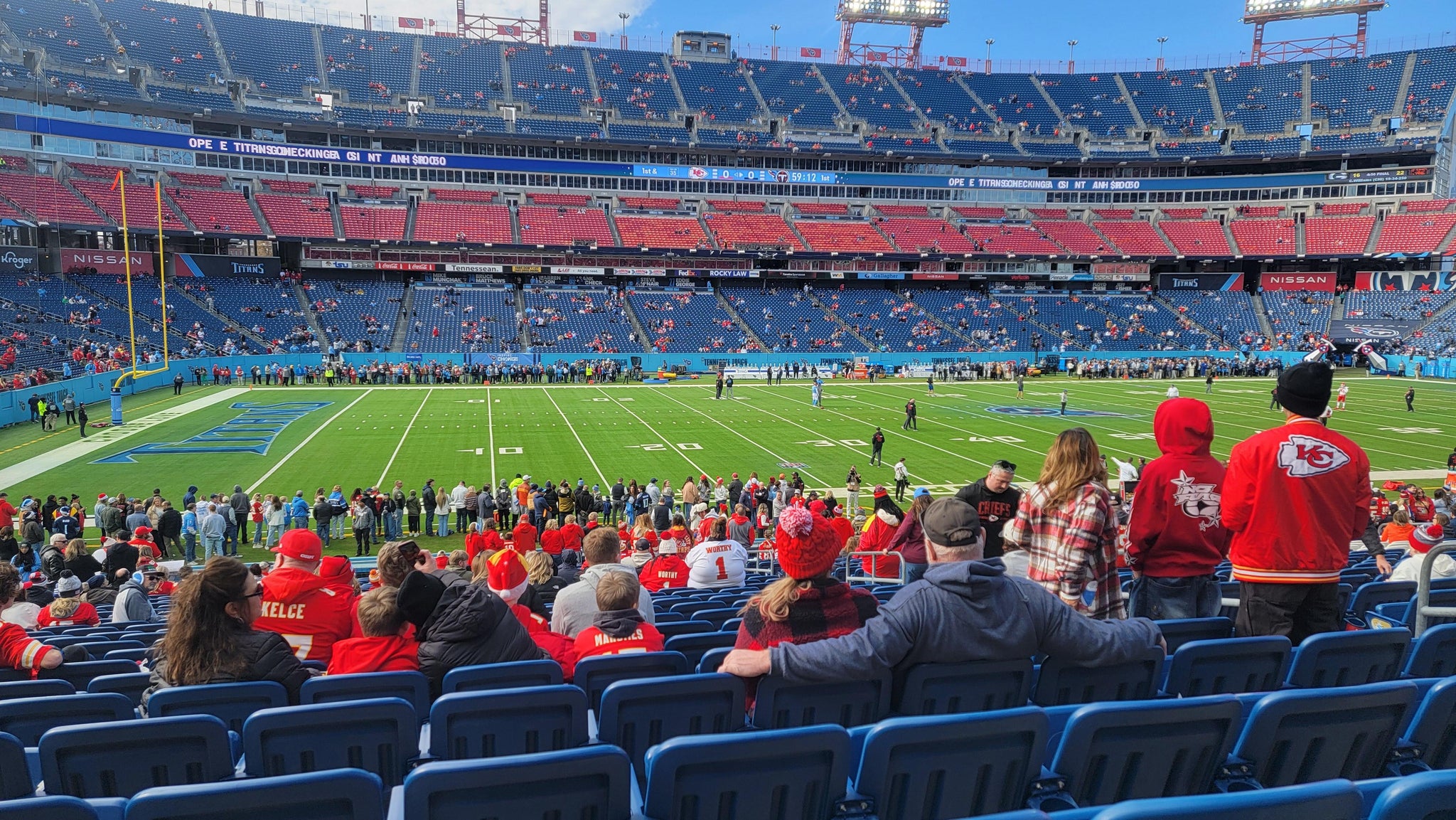 Real Fan View taken from Section 115 at Nissan Stadium by Jeremy P