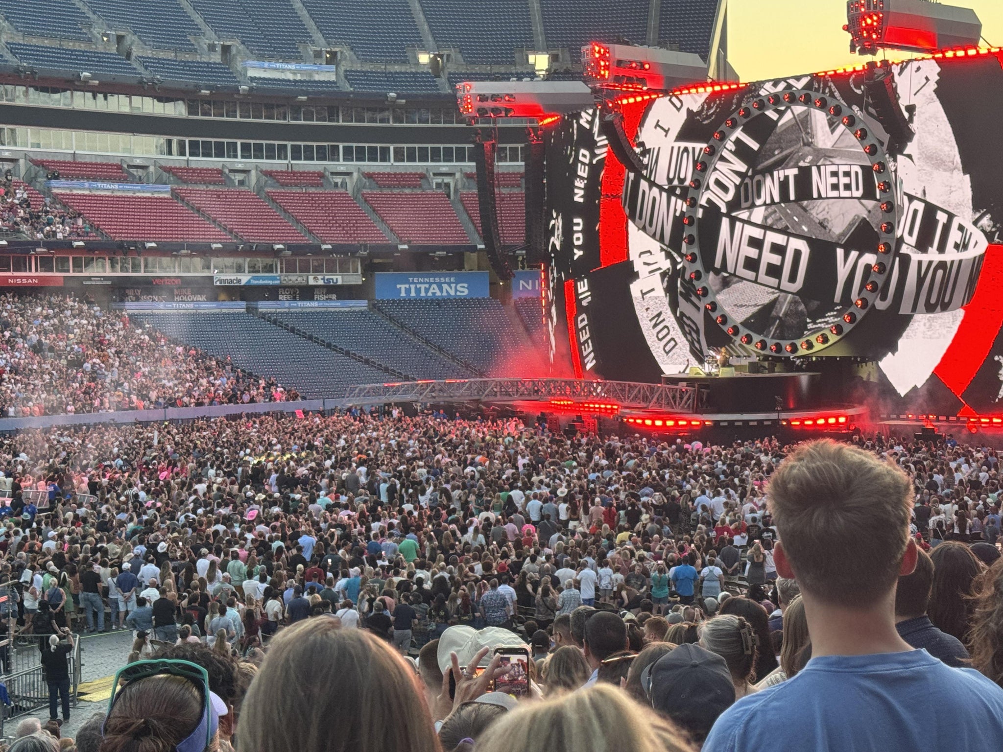 Real Fan View taken from Section 115 at Nissan Stadium by Robyn M