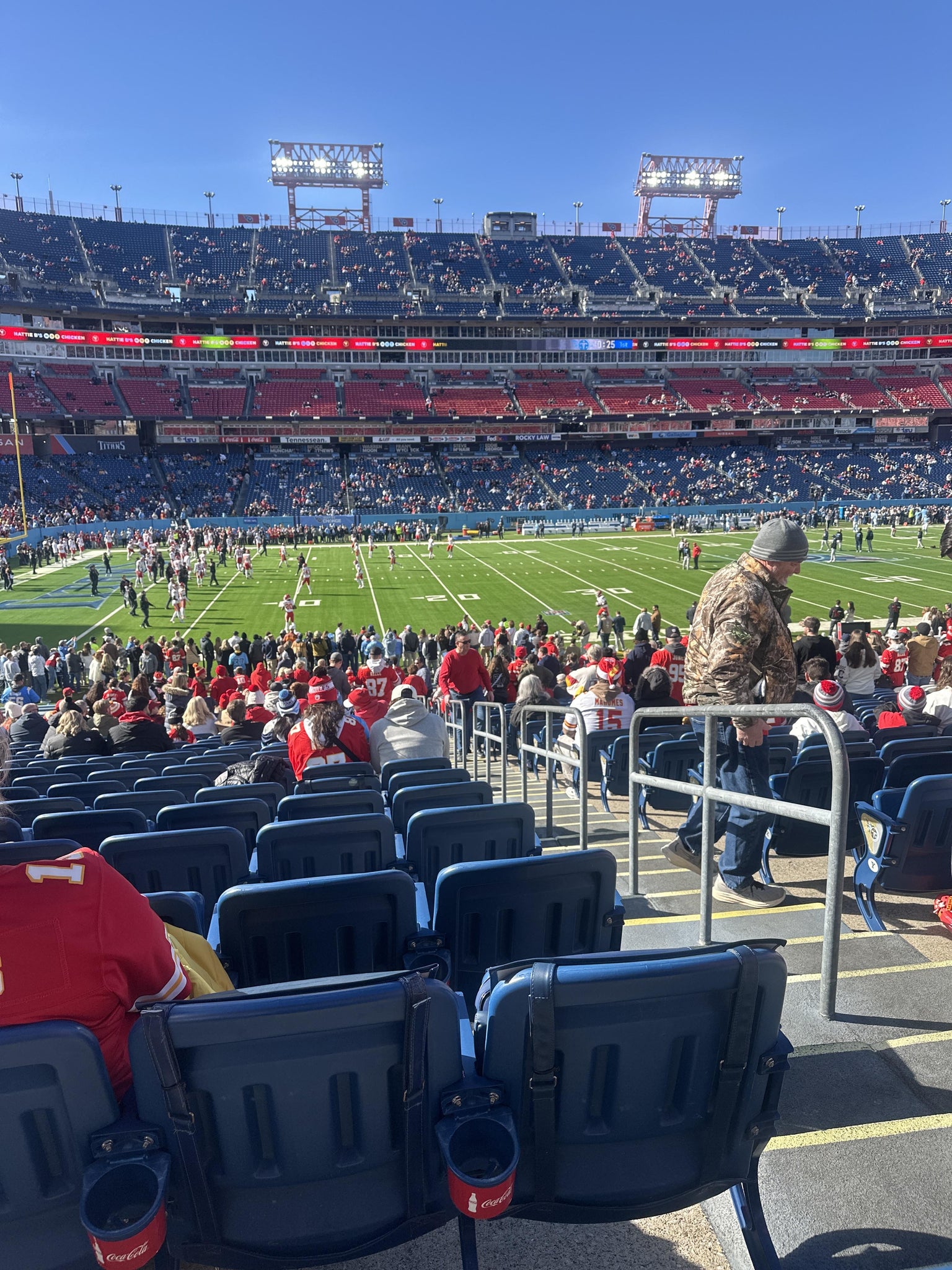 Real Fan View taken from Section 115 at Nissan Stadium by Samantha S