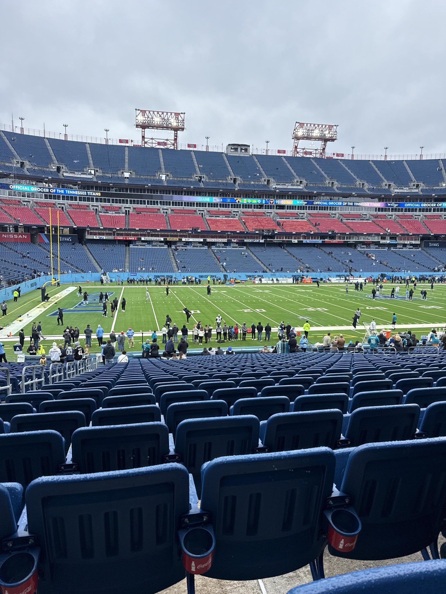 Real Fan View taken from Section 115 at Nissan Stadium by Justin A