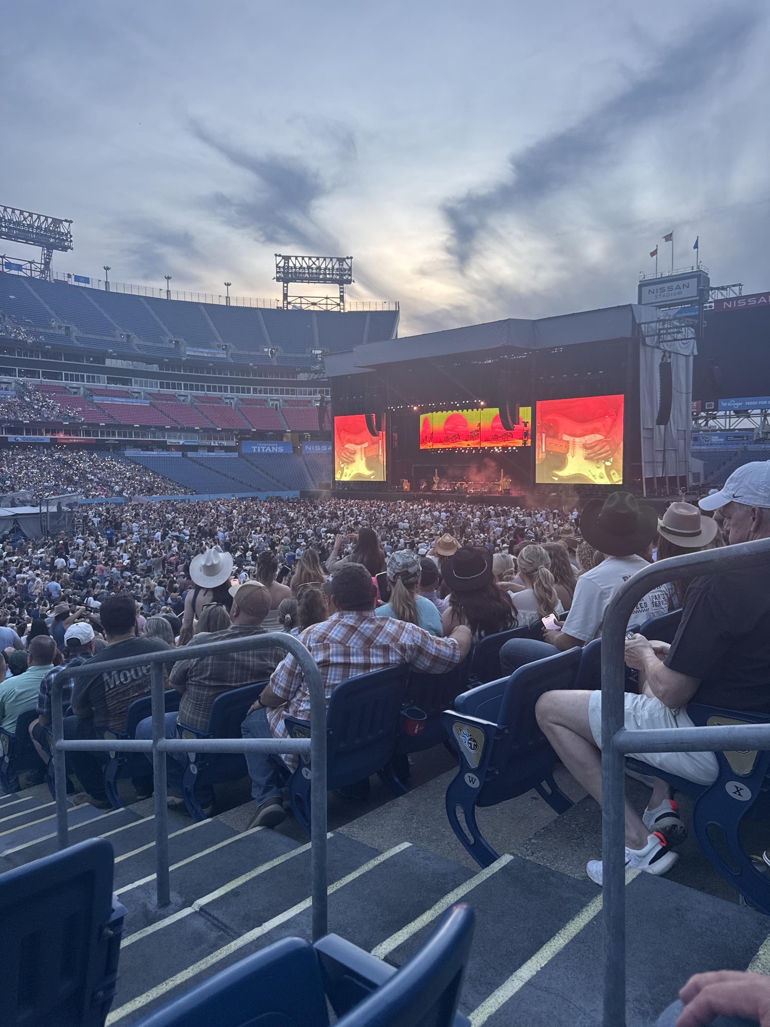 Real Fan View taken from Section 115 at Nissan Stadium by Kat C