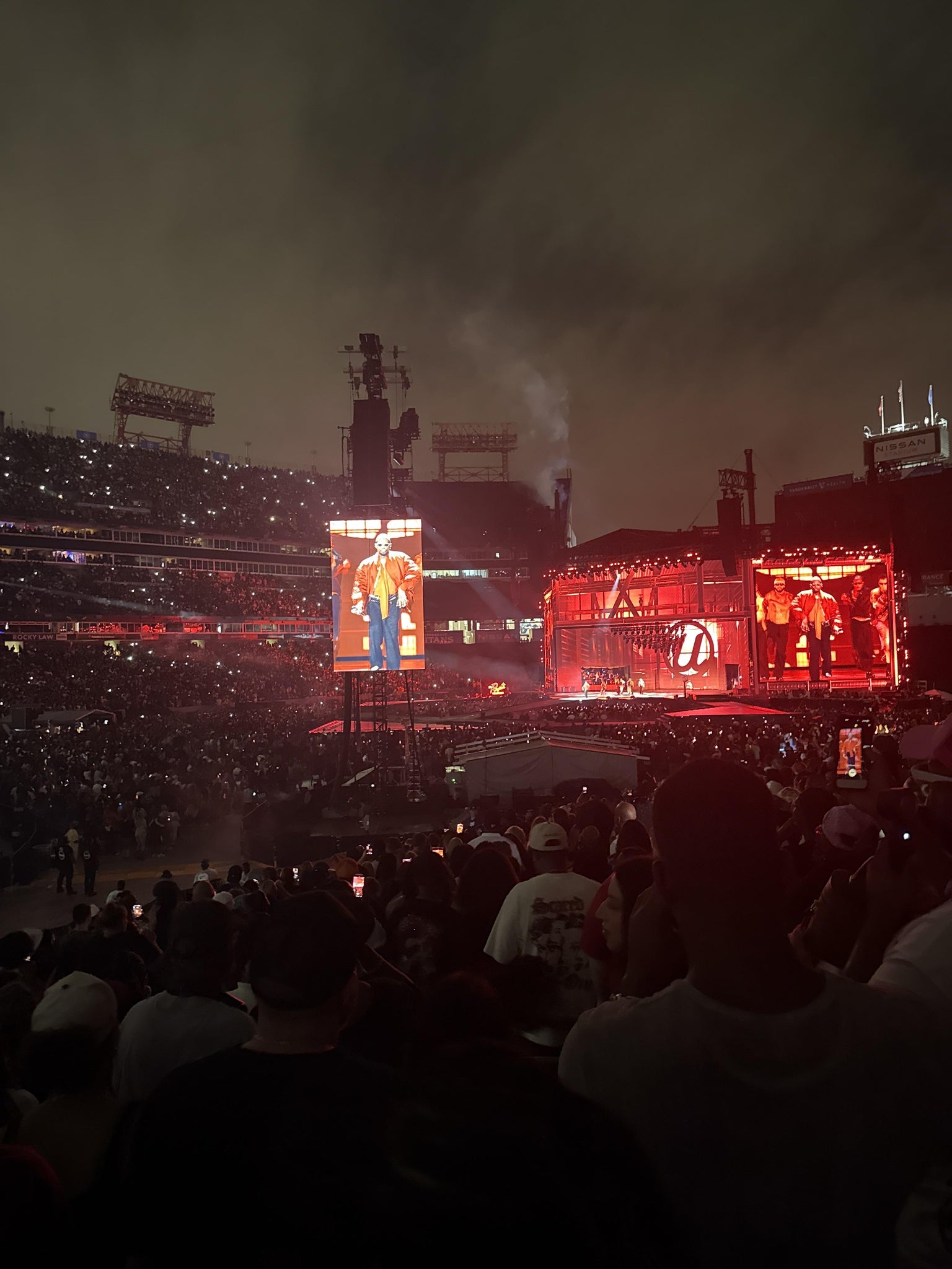 Real Fan View taken from Section 116 at Nissan Stadium by Le N