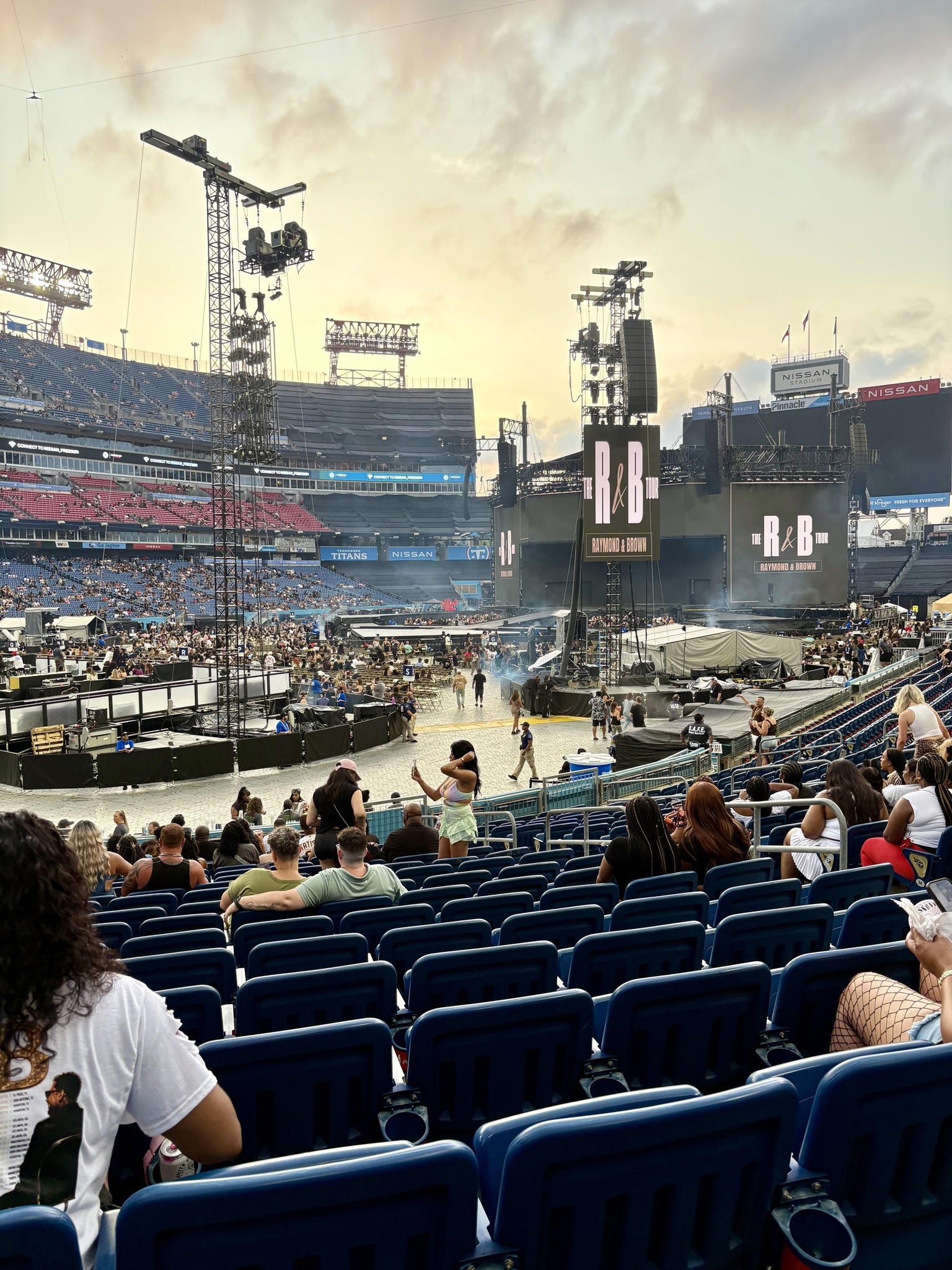 Real Fan View taken from Section 118 at Nissan Stadium by Sedrick W