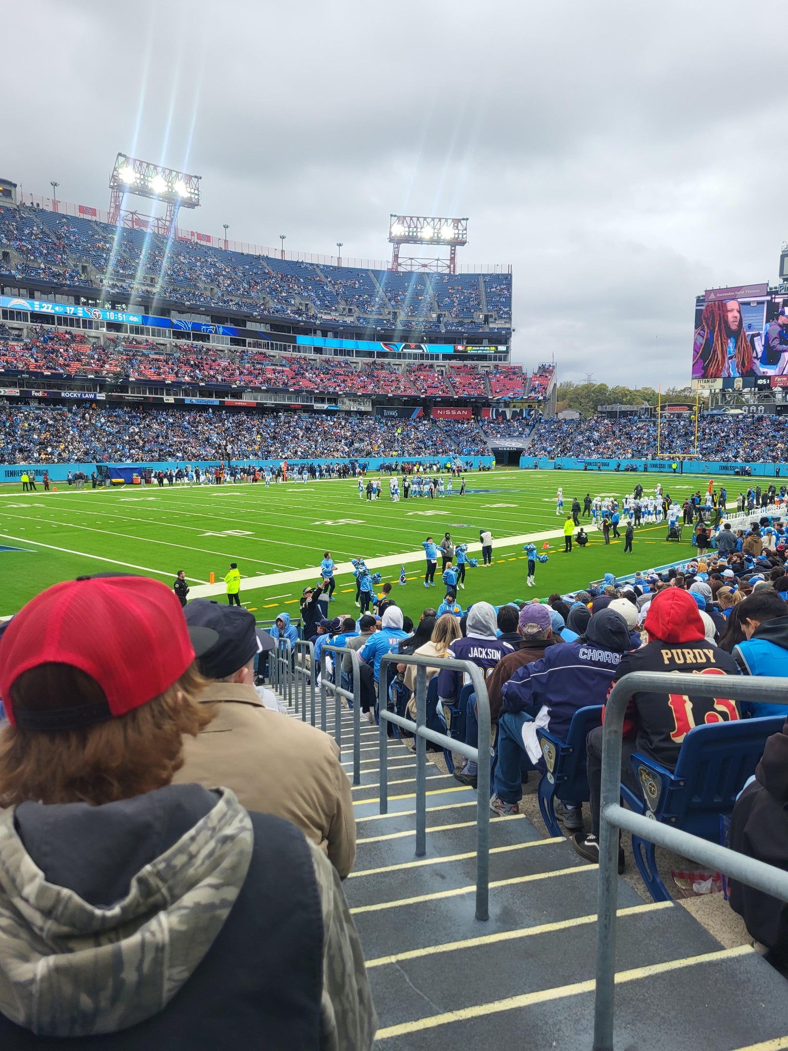 Real Fan View taken from Section 118 at Nissan Stadium by Dylan M