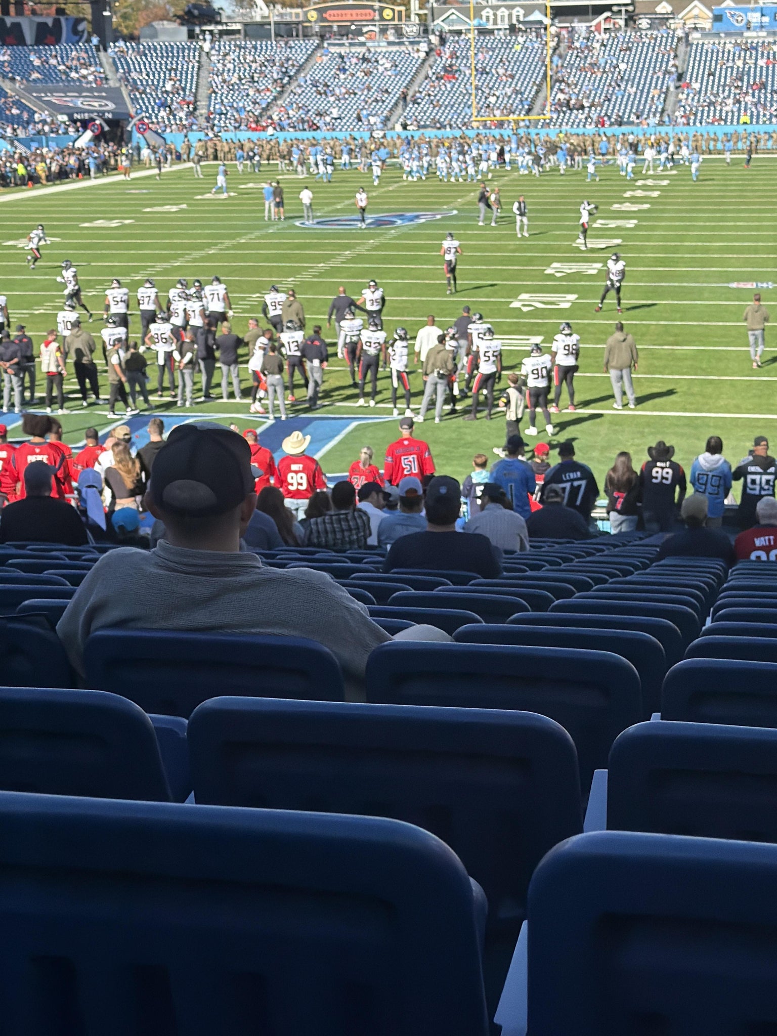 Real Fan View taken from Section 122 at Nissan Stadium by Christopher T