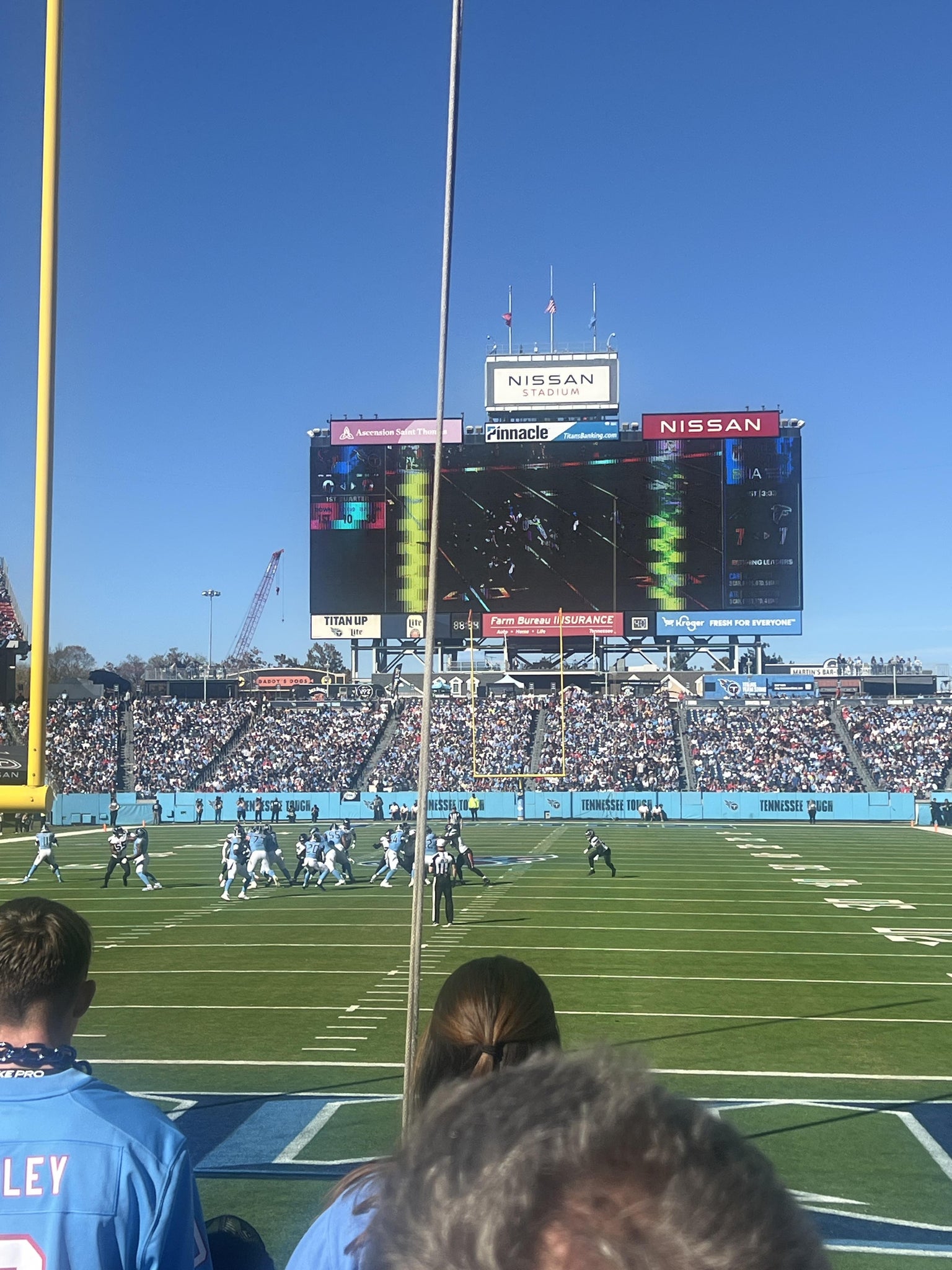 Real Fan View taken from Section 123 at Nissan Stadium by Cedric W