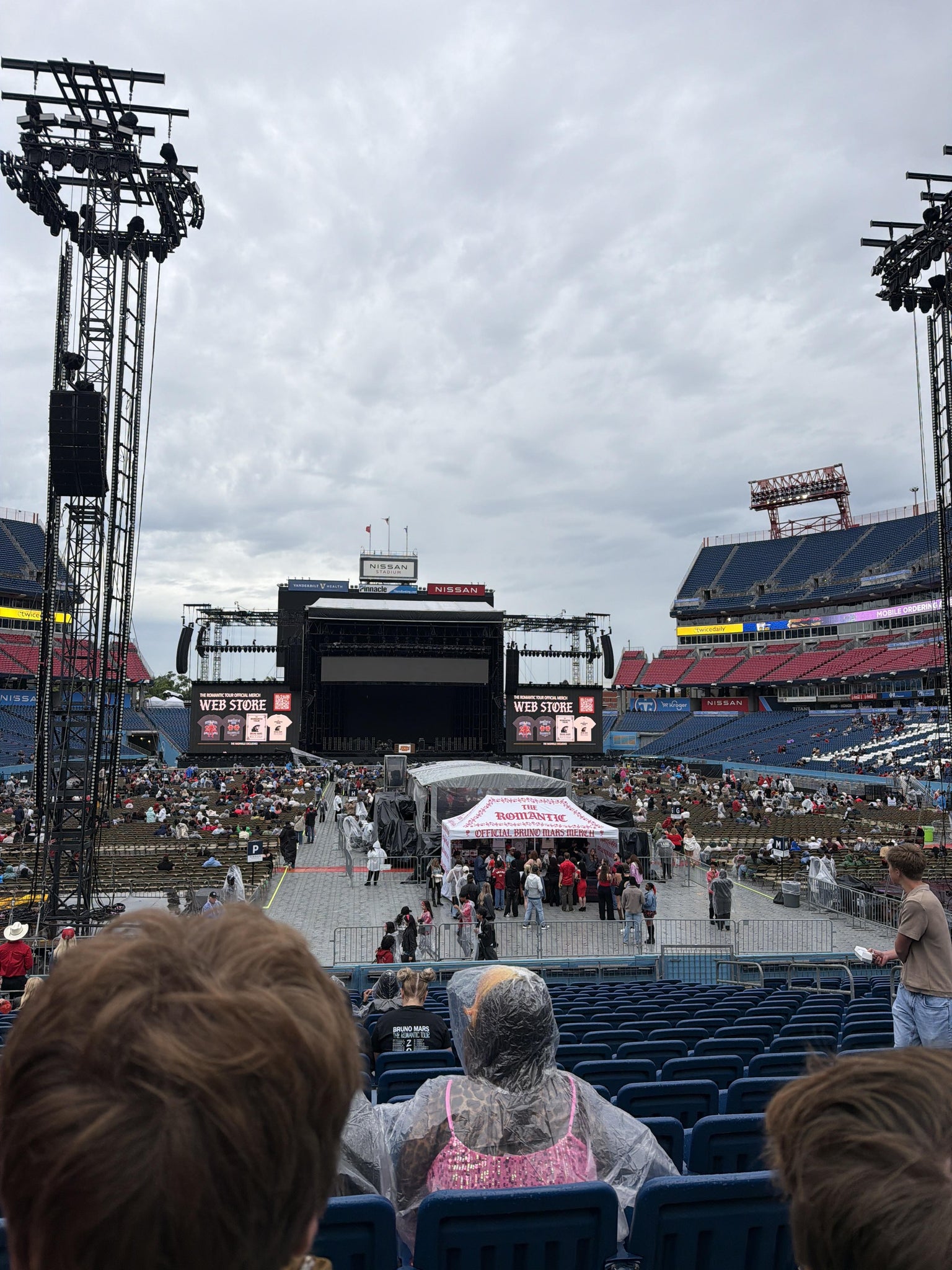 Real Fan View taken from Section 124 at Nissan Stadium by Leilani P