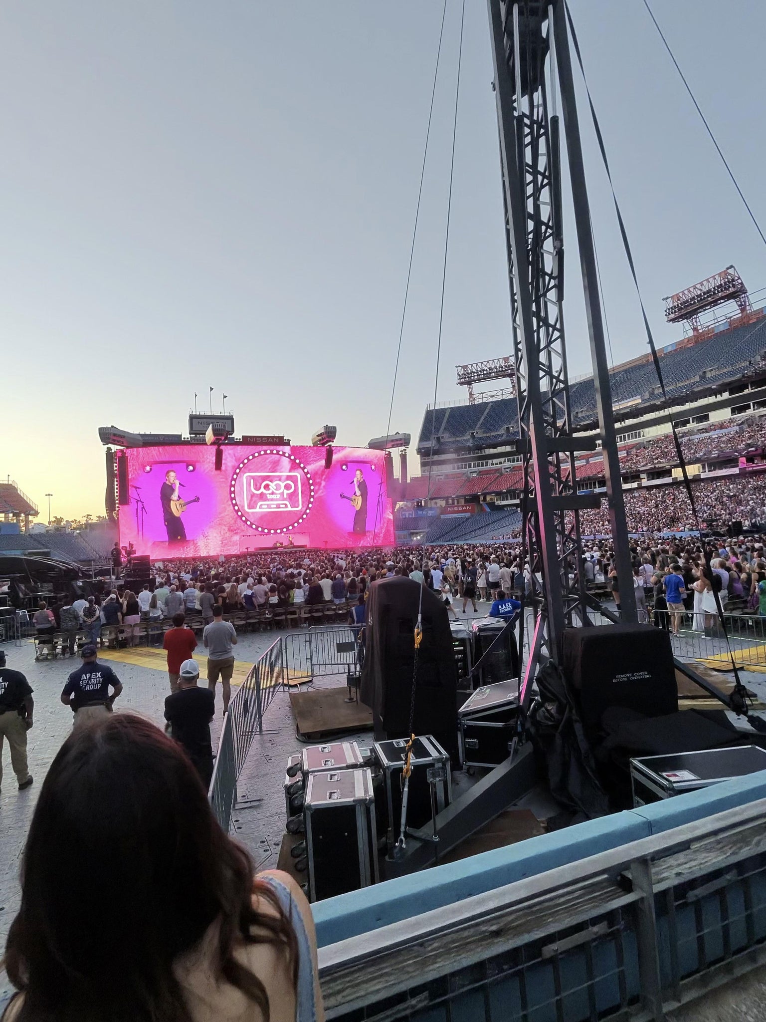 Real Fan View taken from Section 125 at Nissan Stadium by Marjorie B