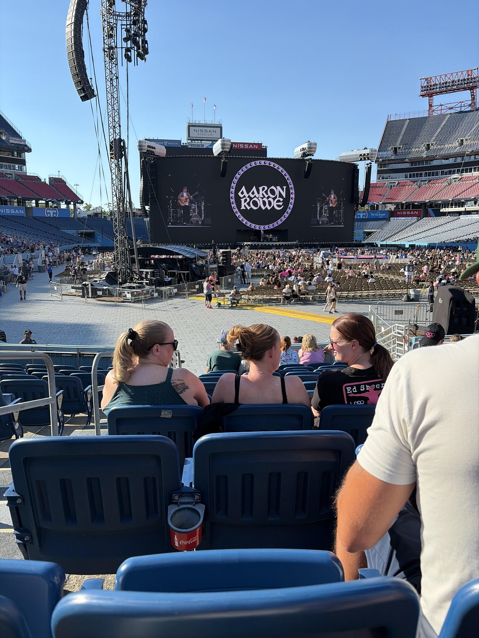 Real Fan View taken from Section 126 at Nissan Stadium by Jolie M