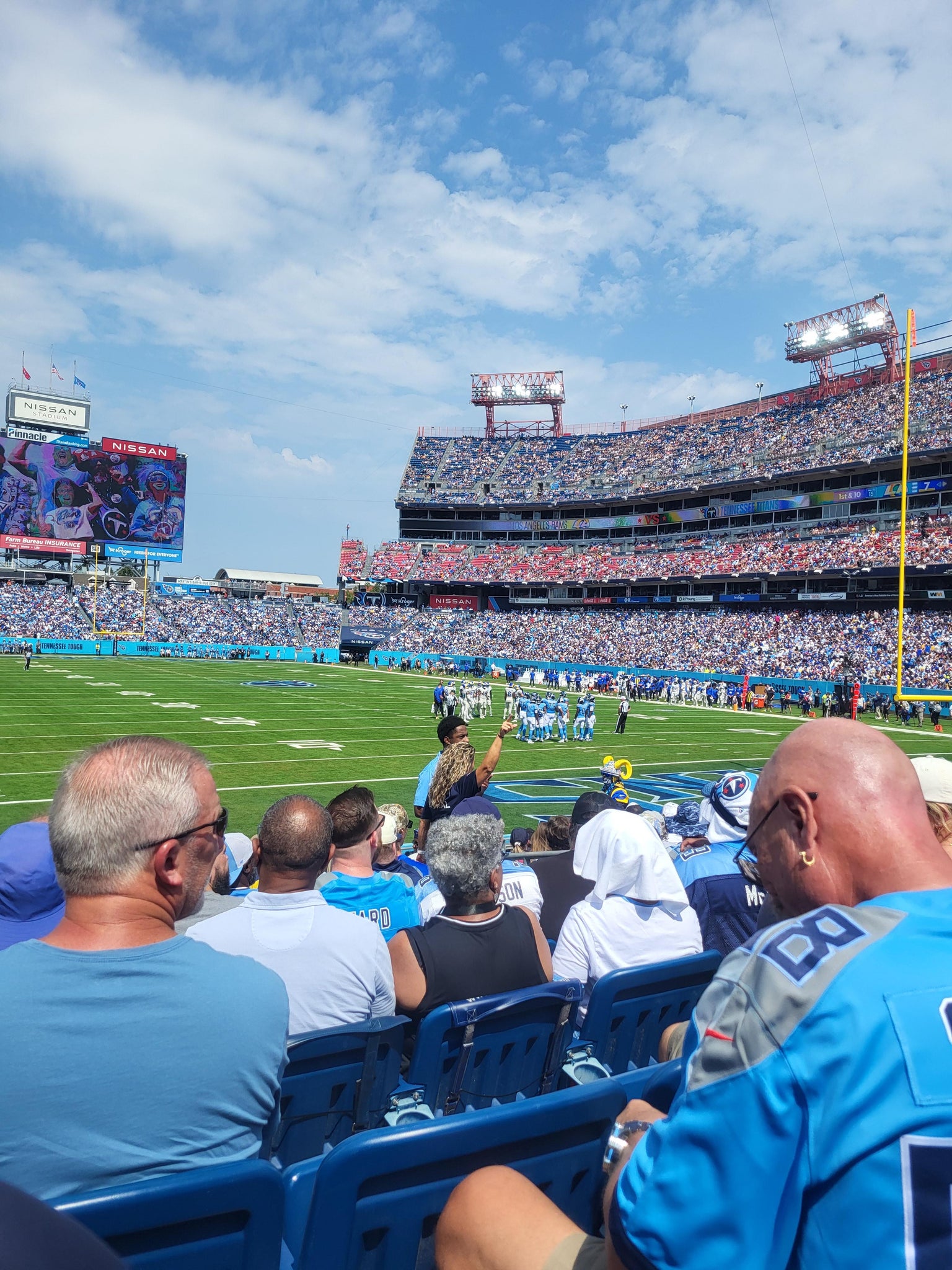 Real Fan View taken from Section 126 at Nissan Stadium by Melody S