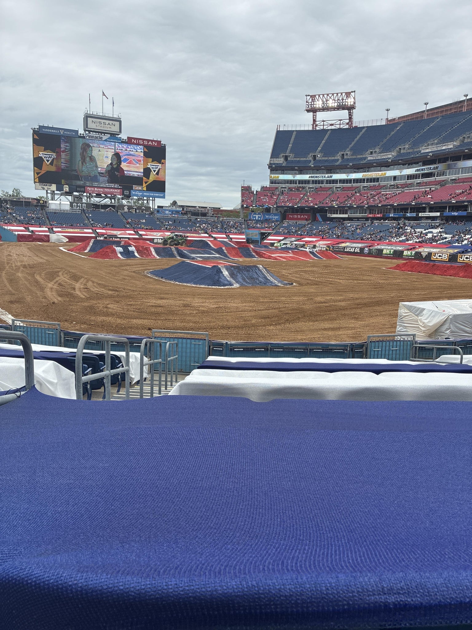 Real Fan View taken from Section 127 at Nissan Stadium by Jessica T