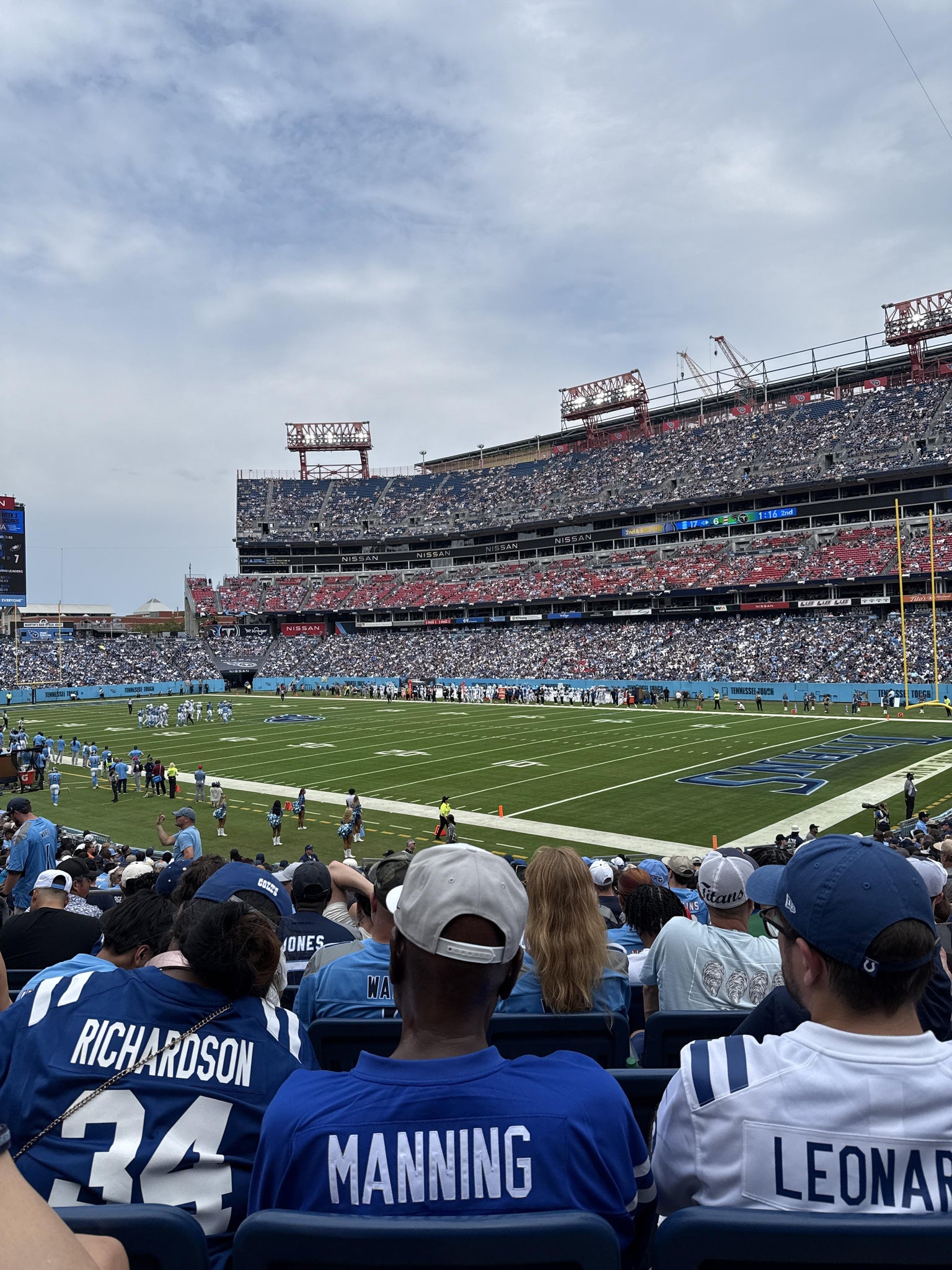 Real Fan View taken from Section 129 at Nissan Stadium by Avery B