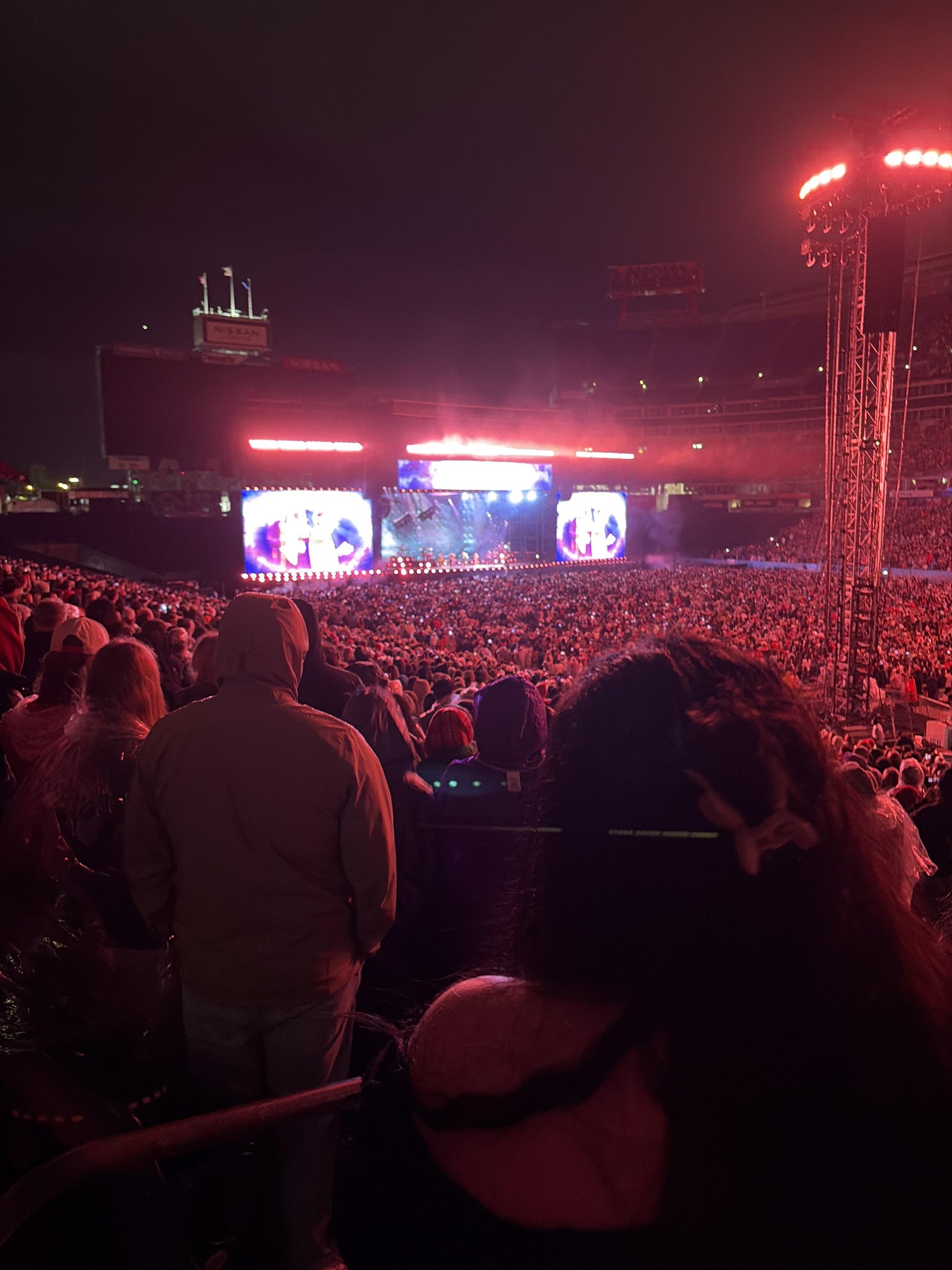 Real Fan View taken from Section 130 at Nissan Stadium by Lindsay P