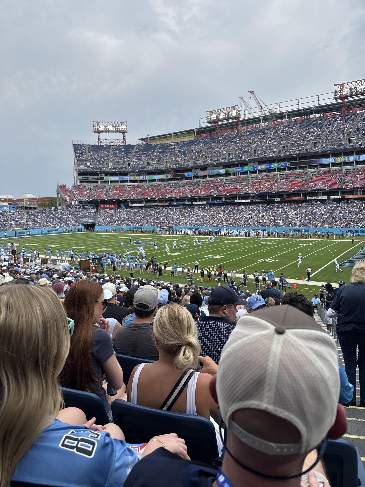 Real Fan View taken from Section 131 at Nissan Stadium by Victor R