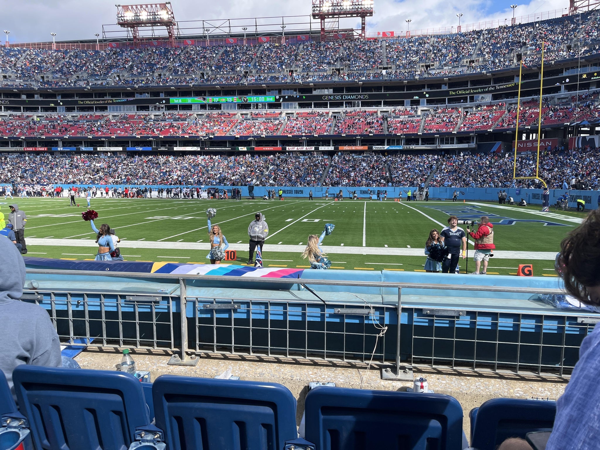 Real Fan View taken from Section 132 at Nissan Stadium by Anonymous User
