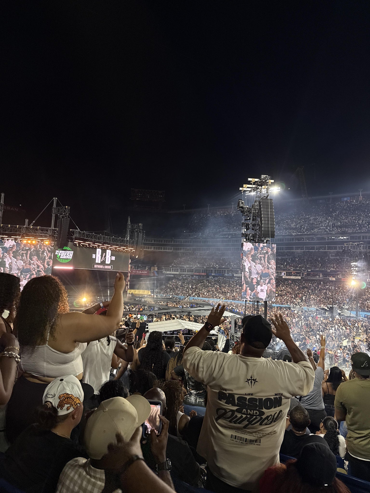 Real Fan View taken from Section 132 at Nissan Stadium by Emari F