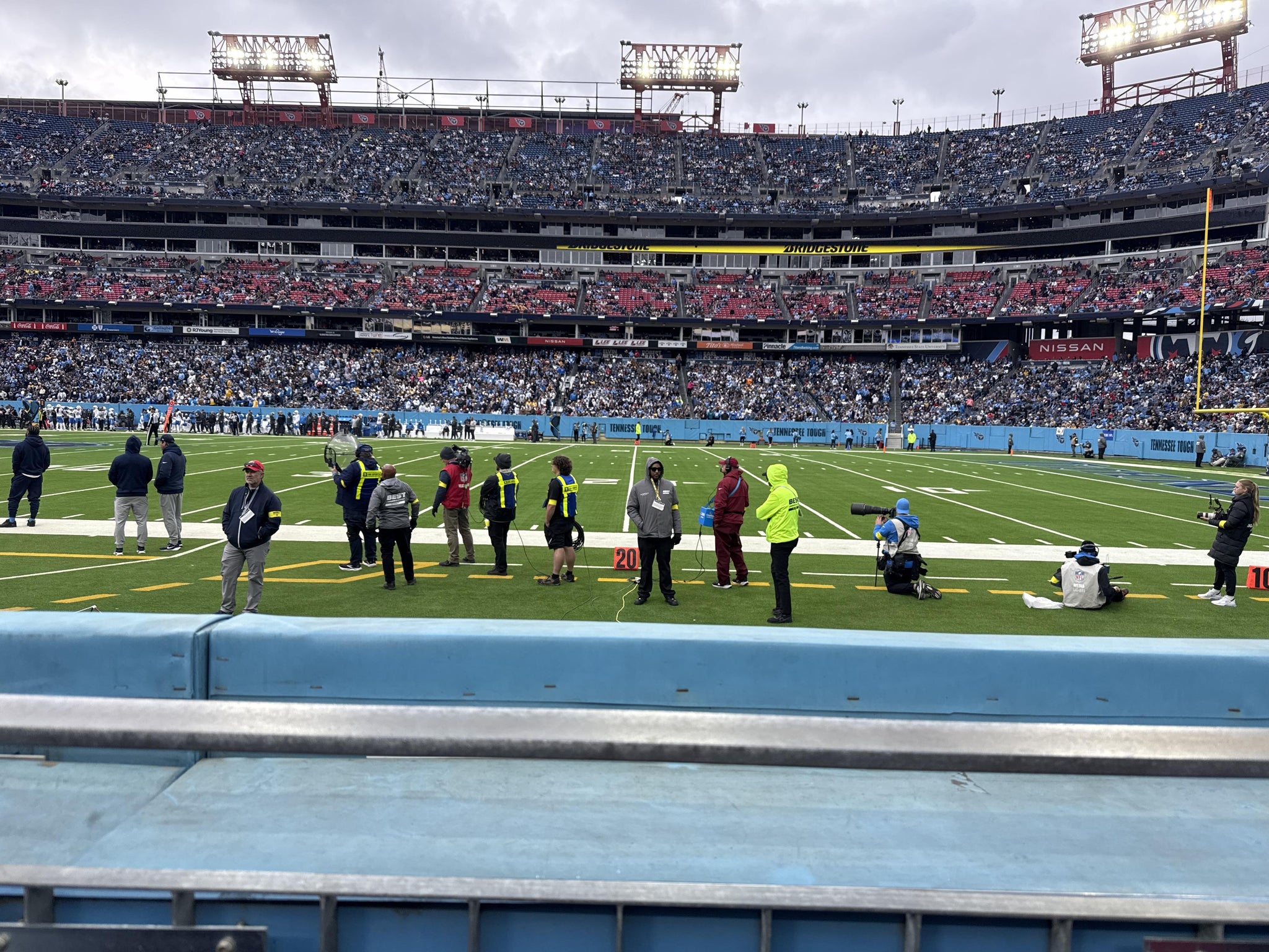 Real Fan View taken from Section 133 at Nissan Stadium by Anonymous User