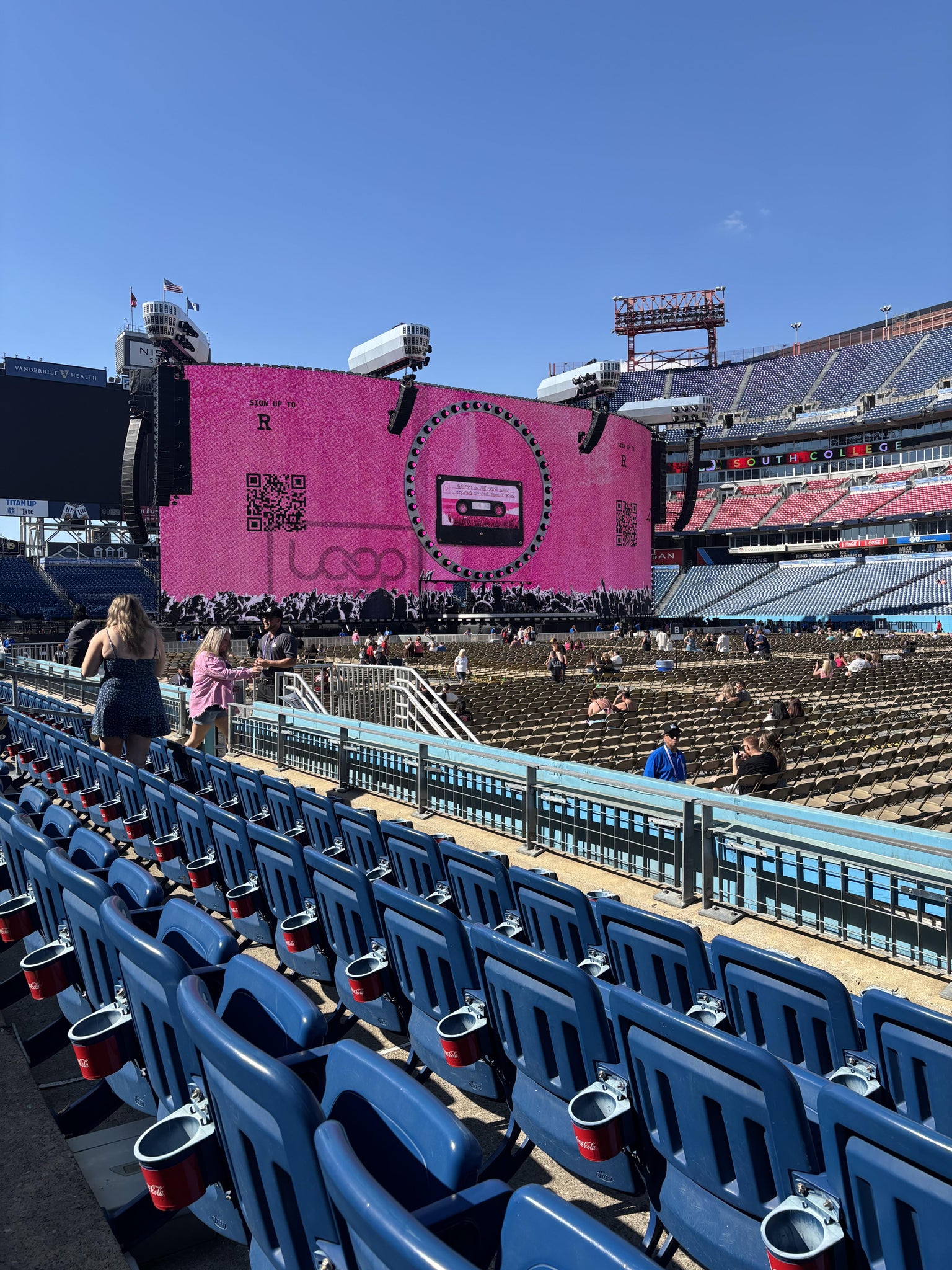 Real Fan View taken from Section 133 at Nissan Stadium by Brooke W