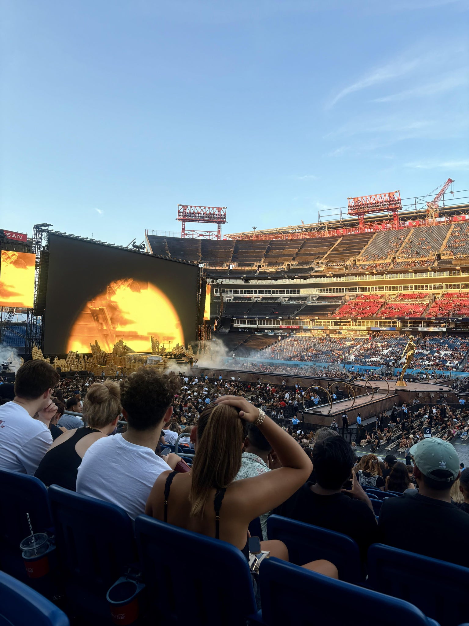 Real Fan View taken from Section 133 at Nissan Stadium by Breniah C