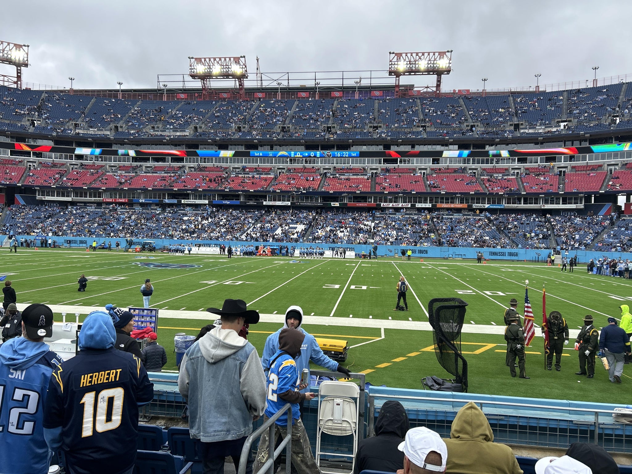 Real Fan View taken from Section 133 at Nissan Stadium by Lisa W