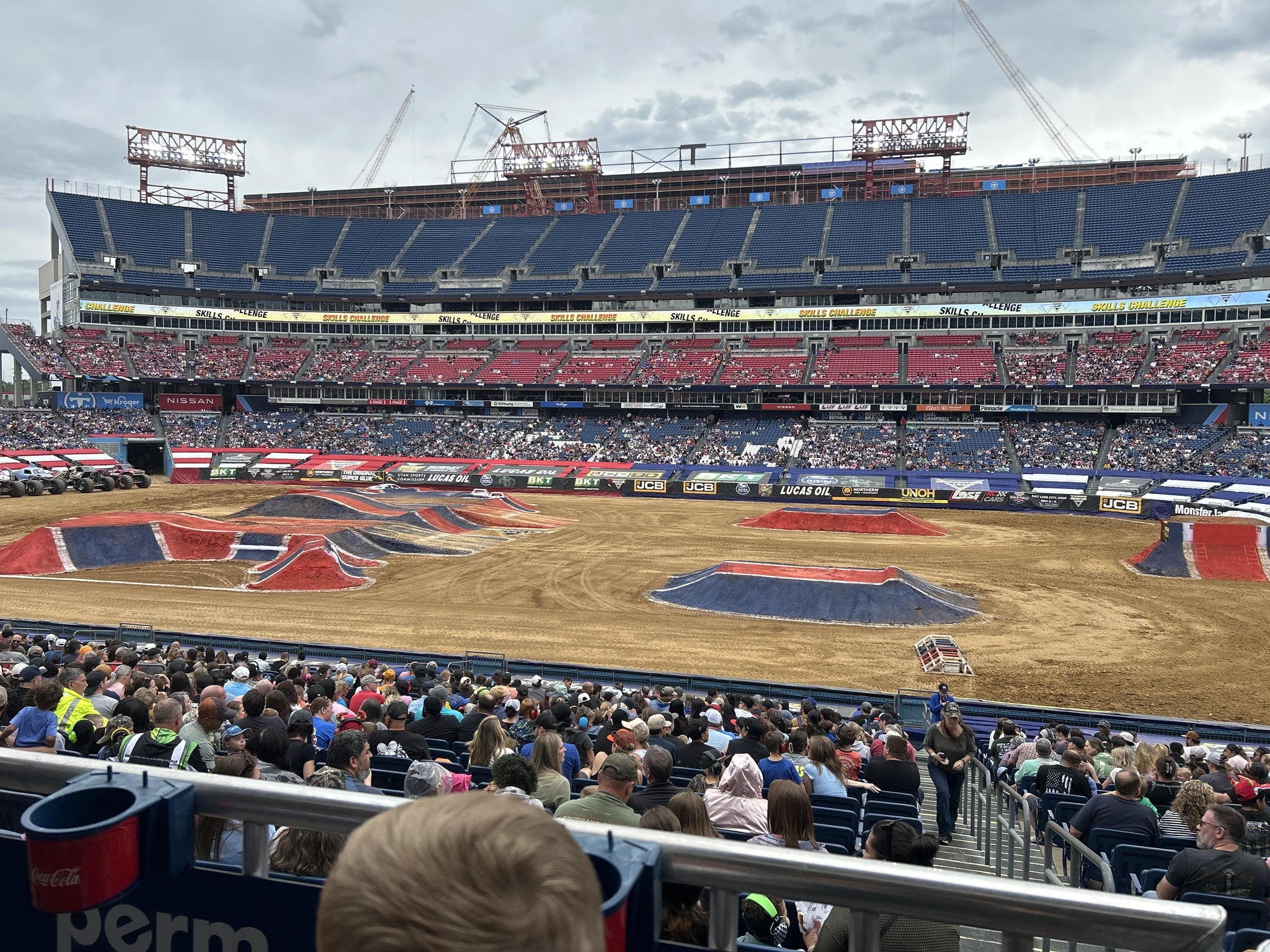 Real Fan View taken from Section 133 at Nissan Stadium by Jessica B