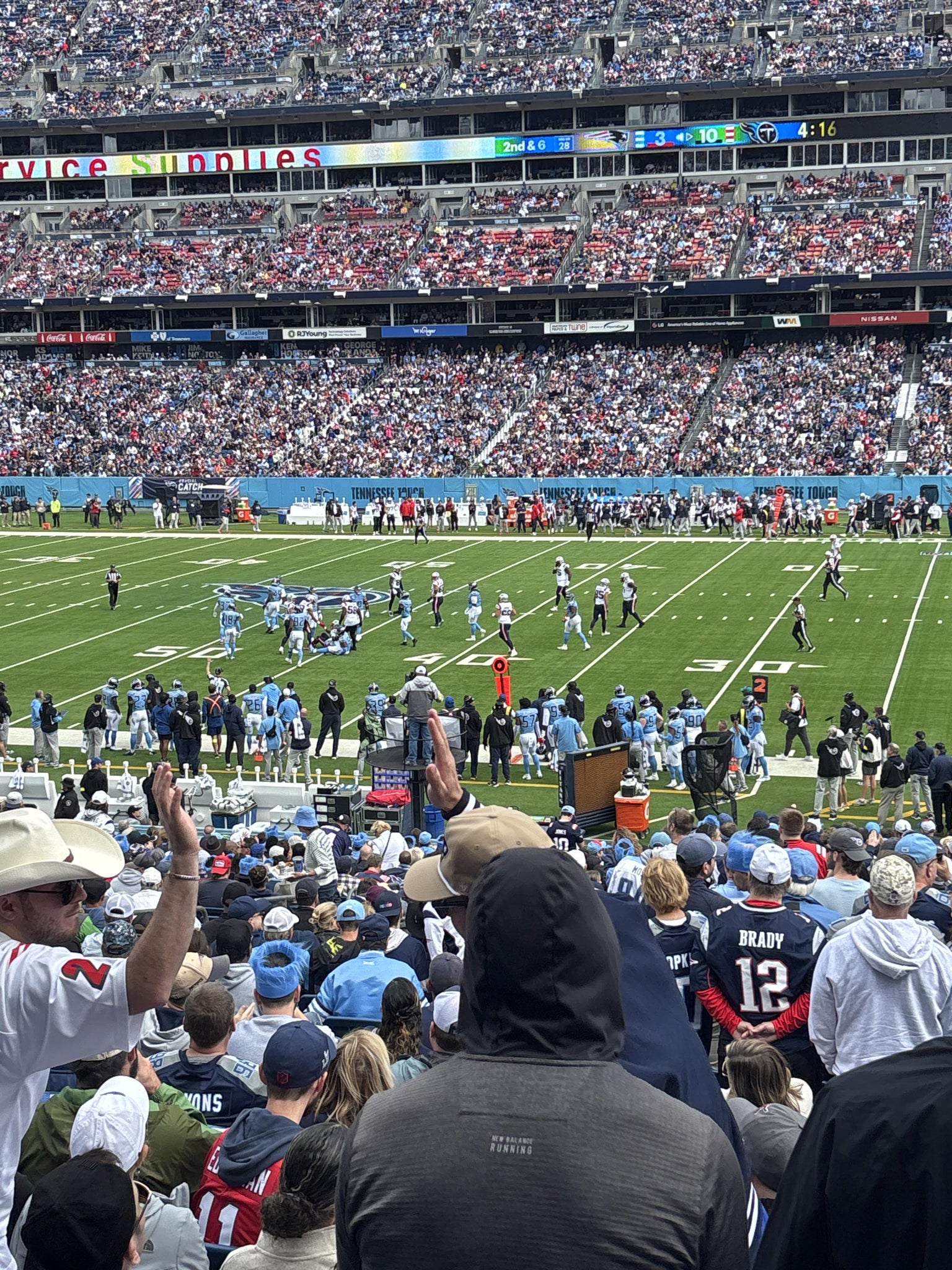 Real Fan View taken from Section 133 at Nissan Stadium by Phaedra C