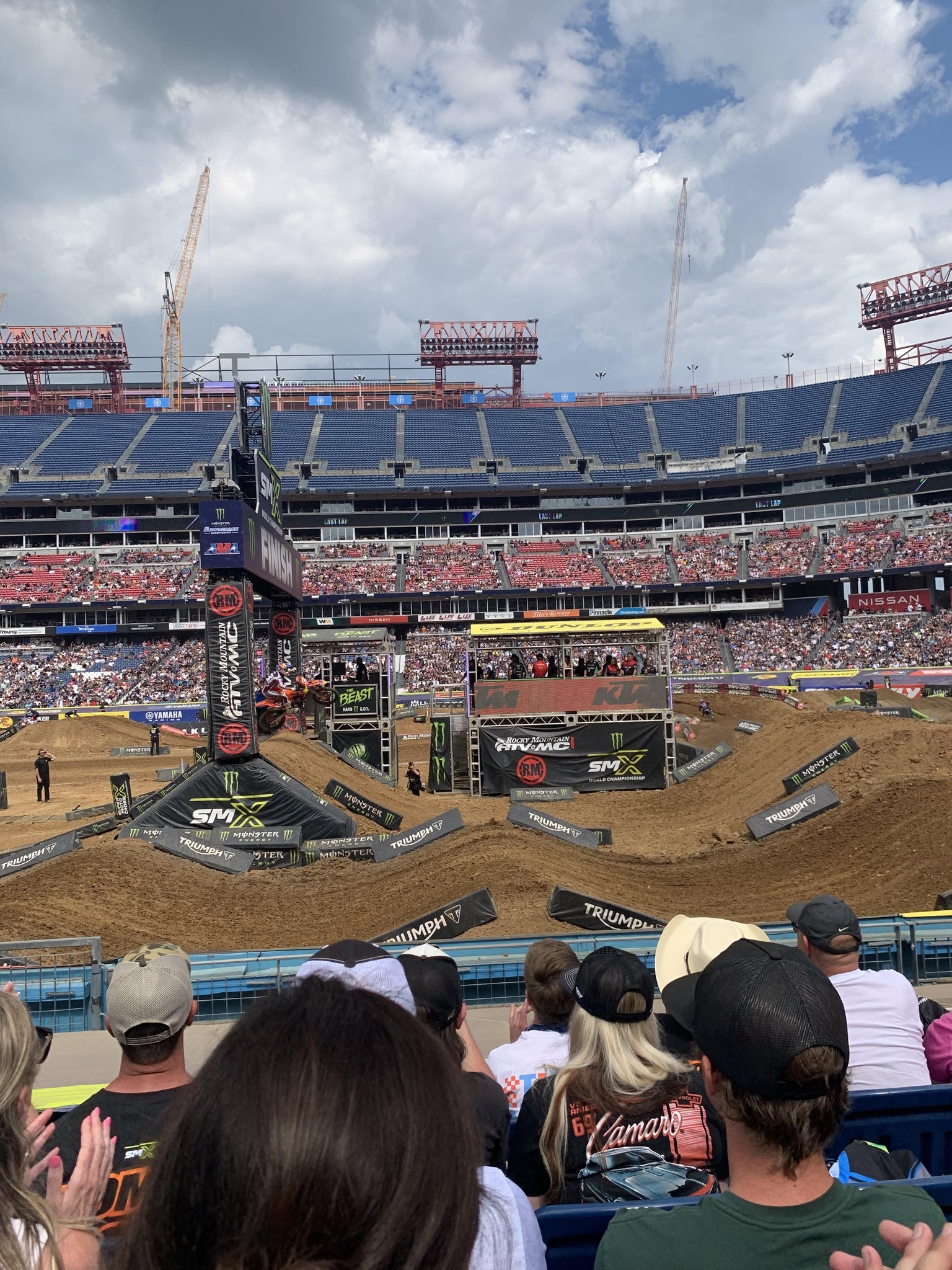 Real Fan View taken from Section 133 at Nissan Stadium by Michael F