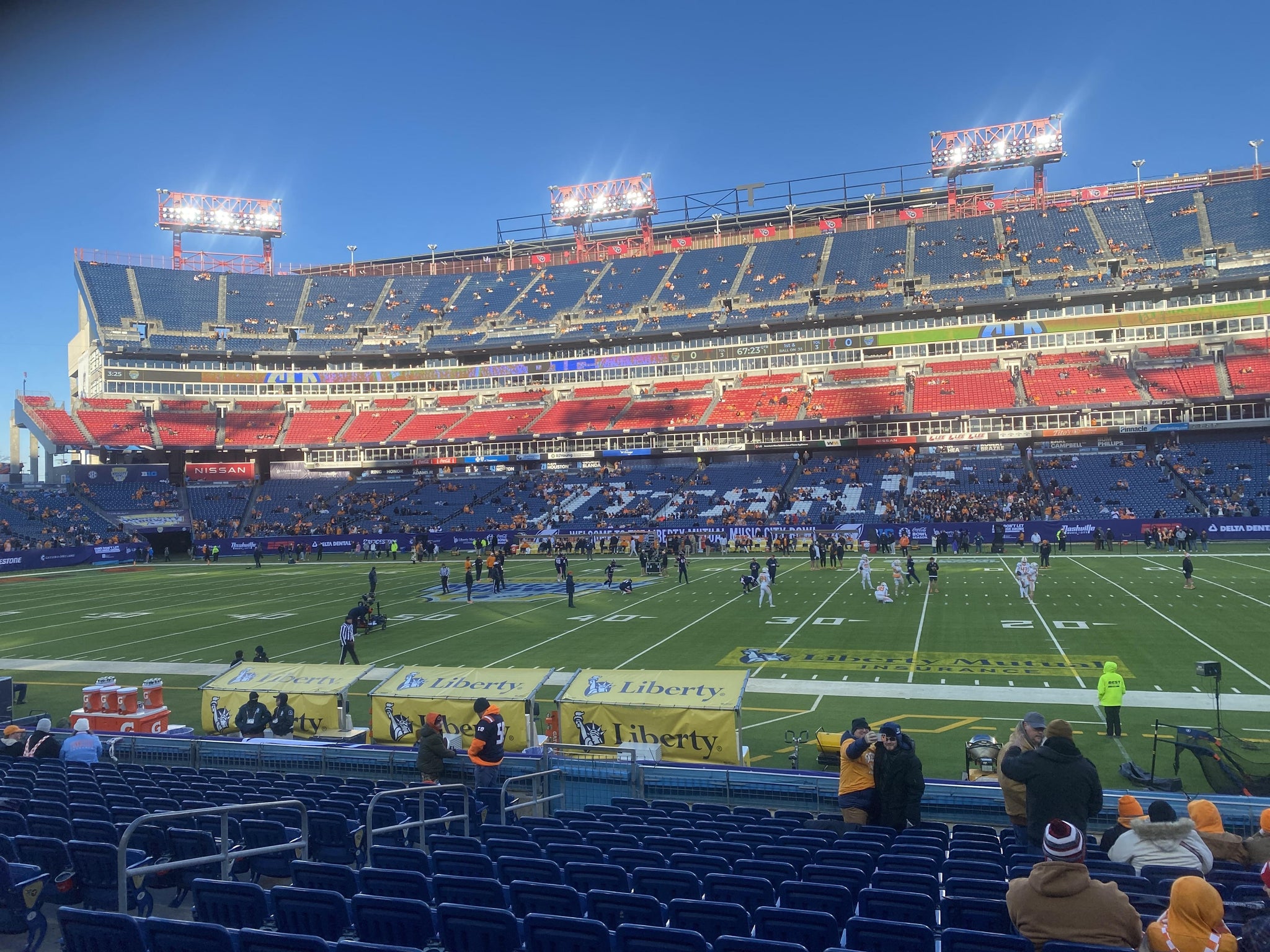 Real Fan View taken from Section 133 at Nissan Stadium by Chad B