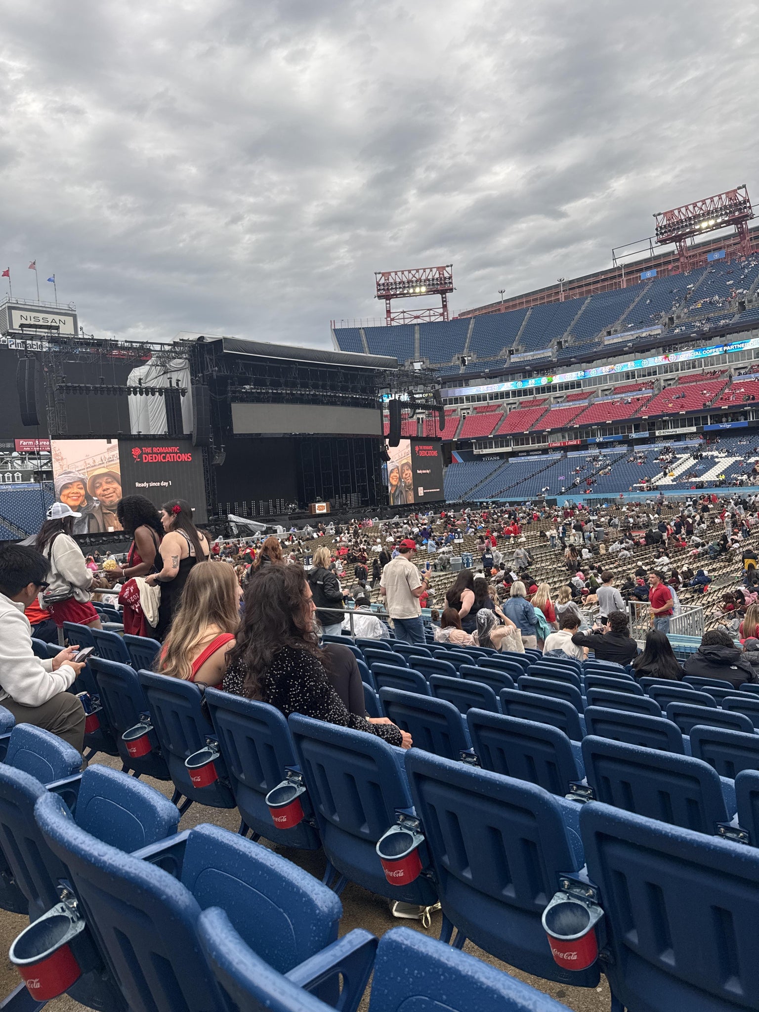 Real Fan View taken from Section 133 at Nissan Stadium by Cristina R