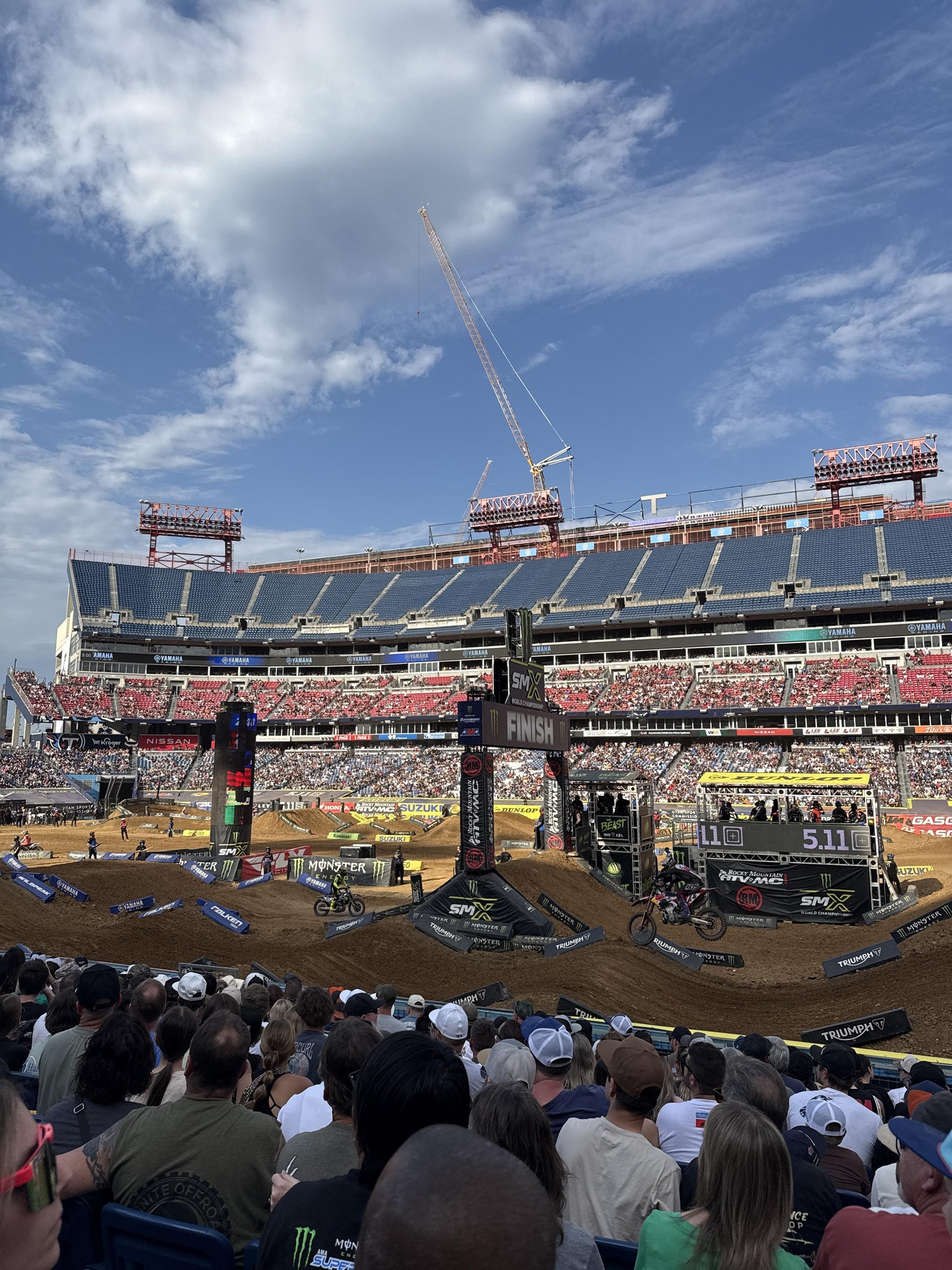 Real Fan View taken from Section 133 at Nissan Stadium by Anonymous User