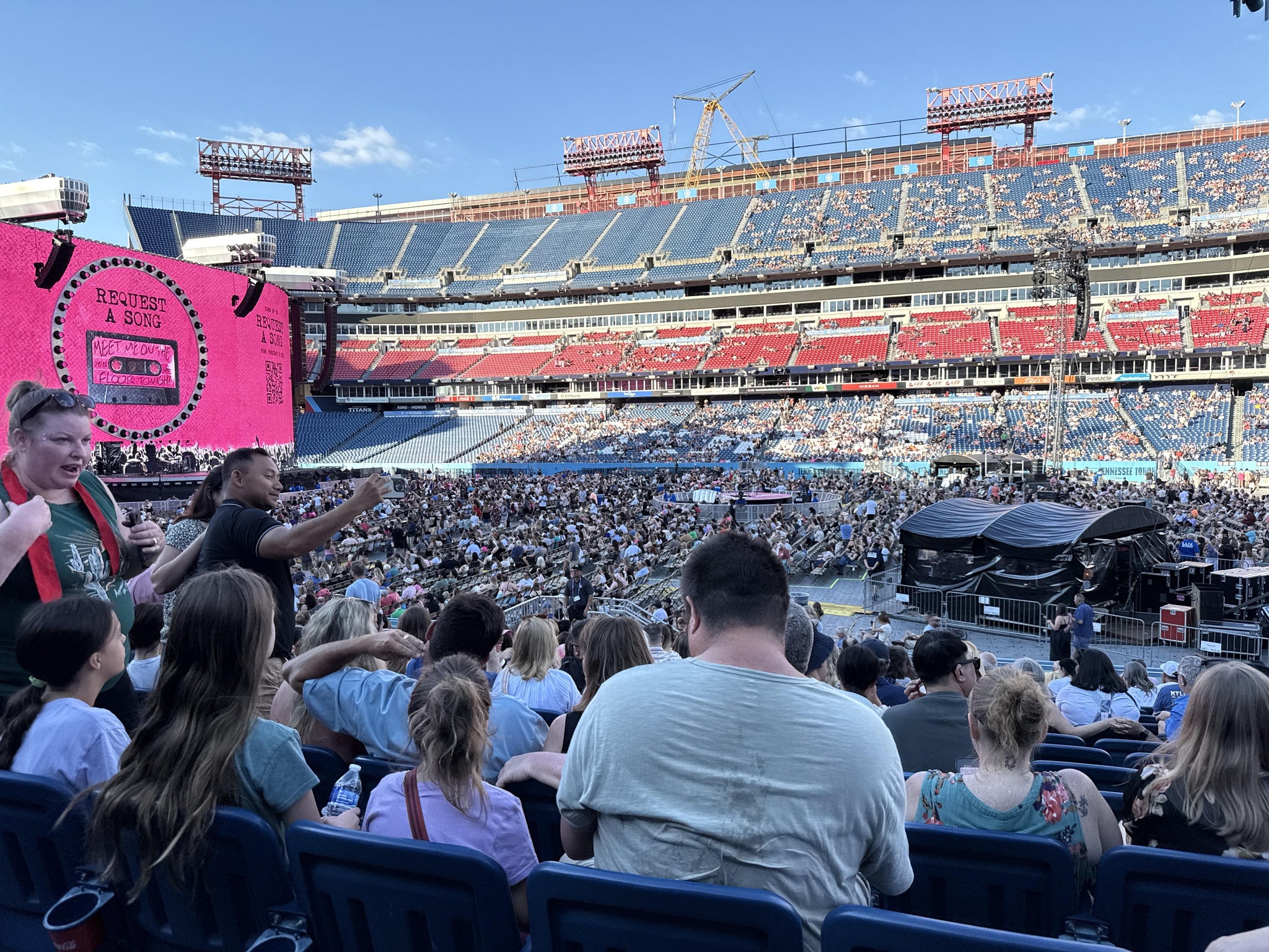 Real Fan View taken from Section 133 at Nissan Stadium by Jenna P