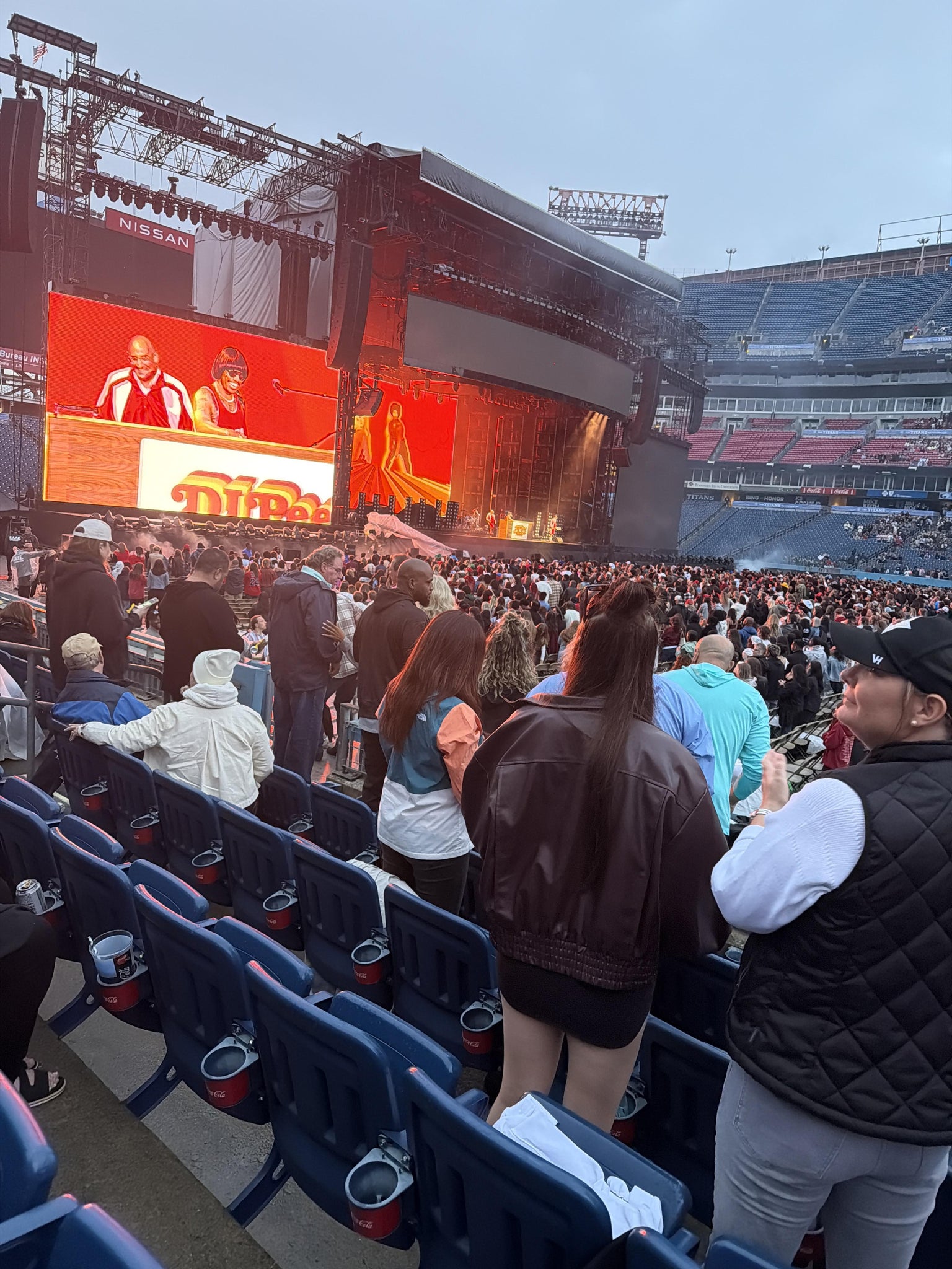 Real Fan View taken from Section 135 at Nissan Stadium by Anonymous User