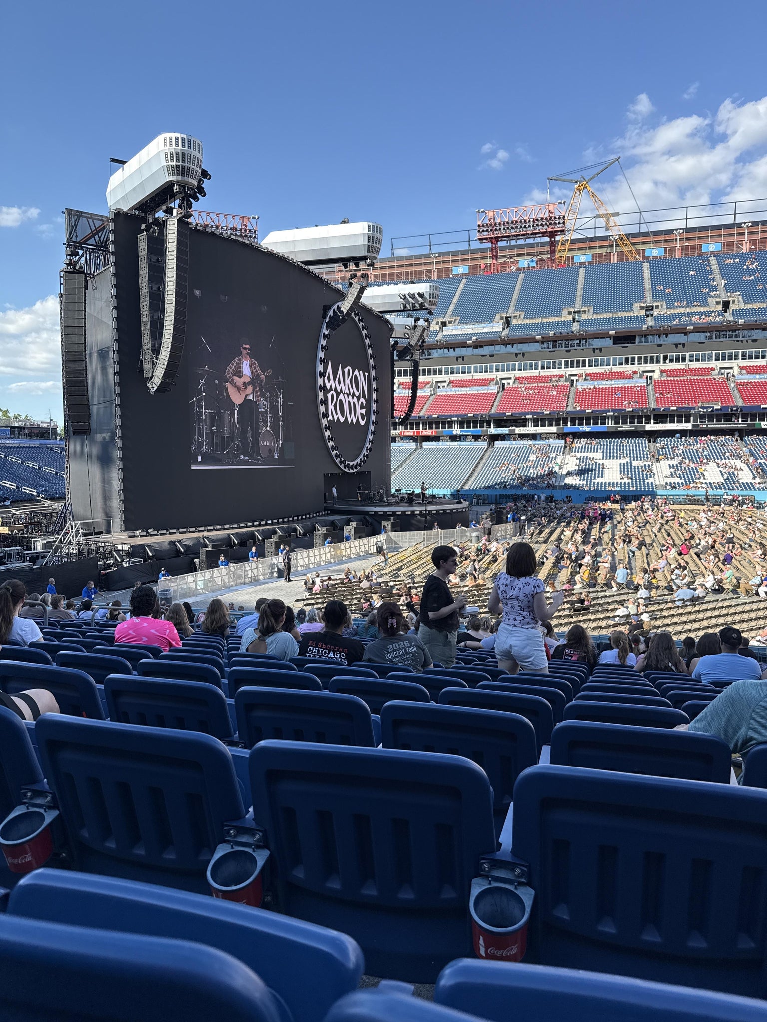 Real Fan View taken from Section 136 at Nissan Stadium by Anonymous User