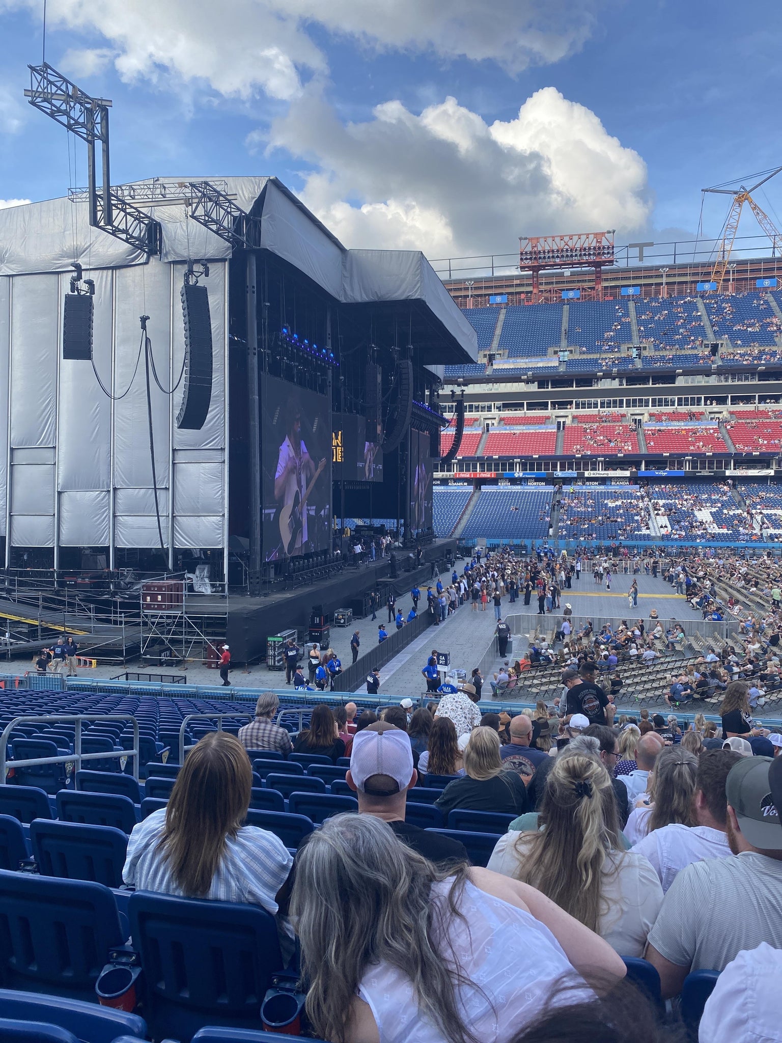 Real Fan View taken from Section 137 at Nissan Stadium by Edward S