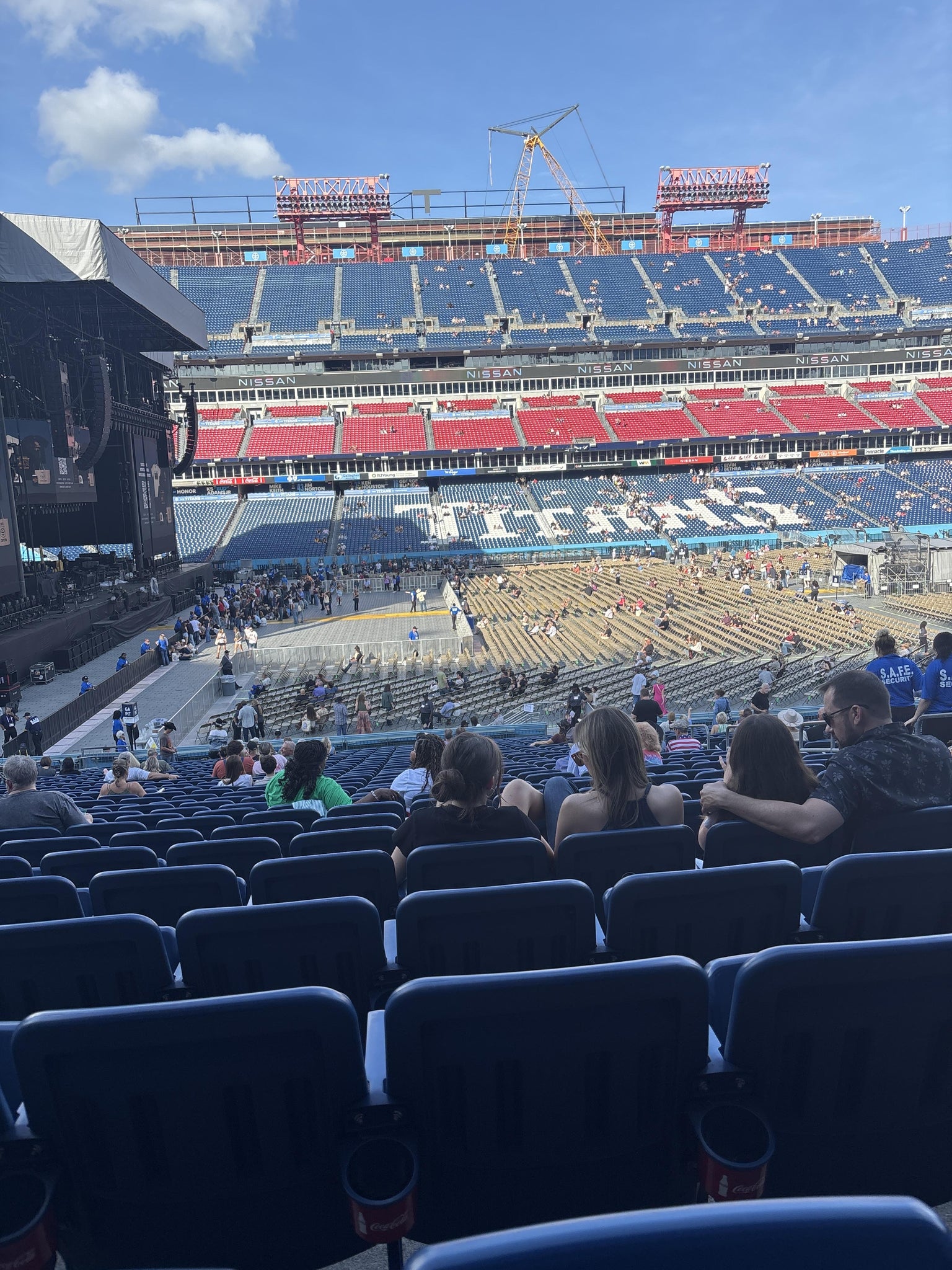 Real Fan View taken from Section 137 at Nissan Stadium by Melissa K