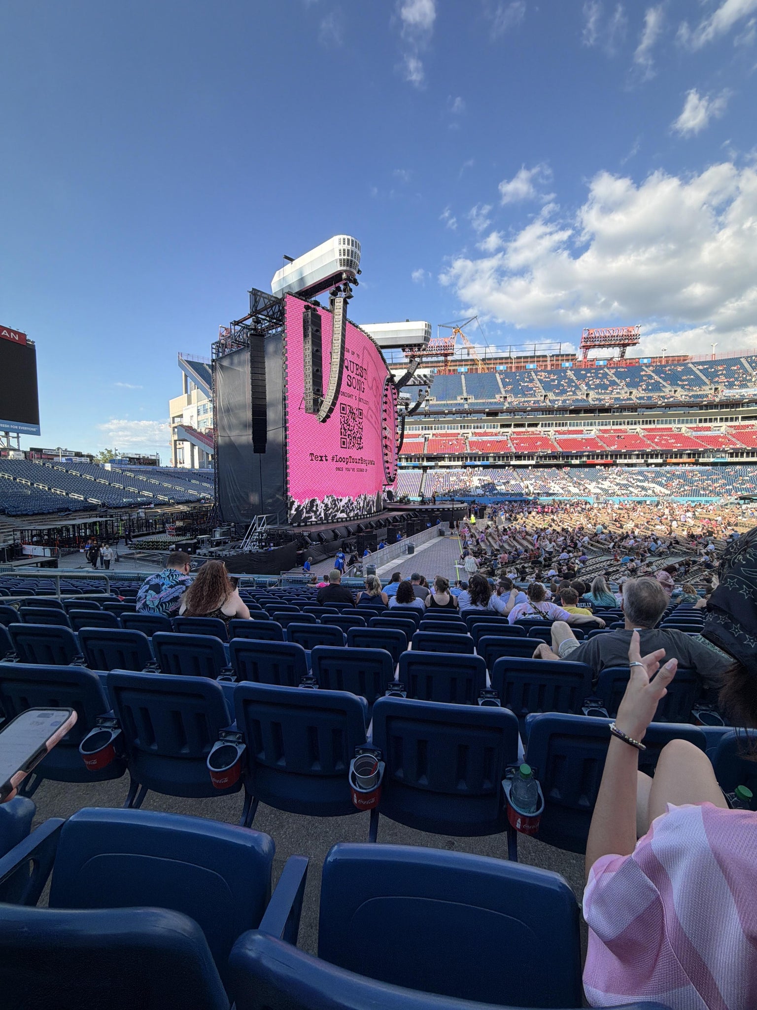 Real Fan View taken from Section 137 at Nissan Stadium by Tristian L