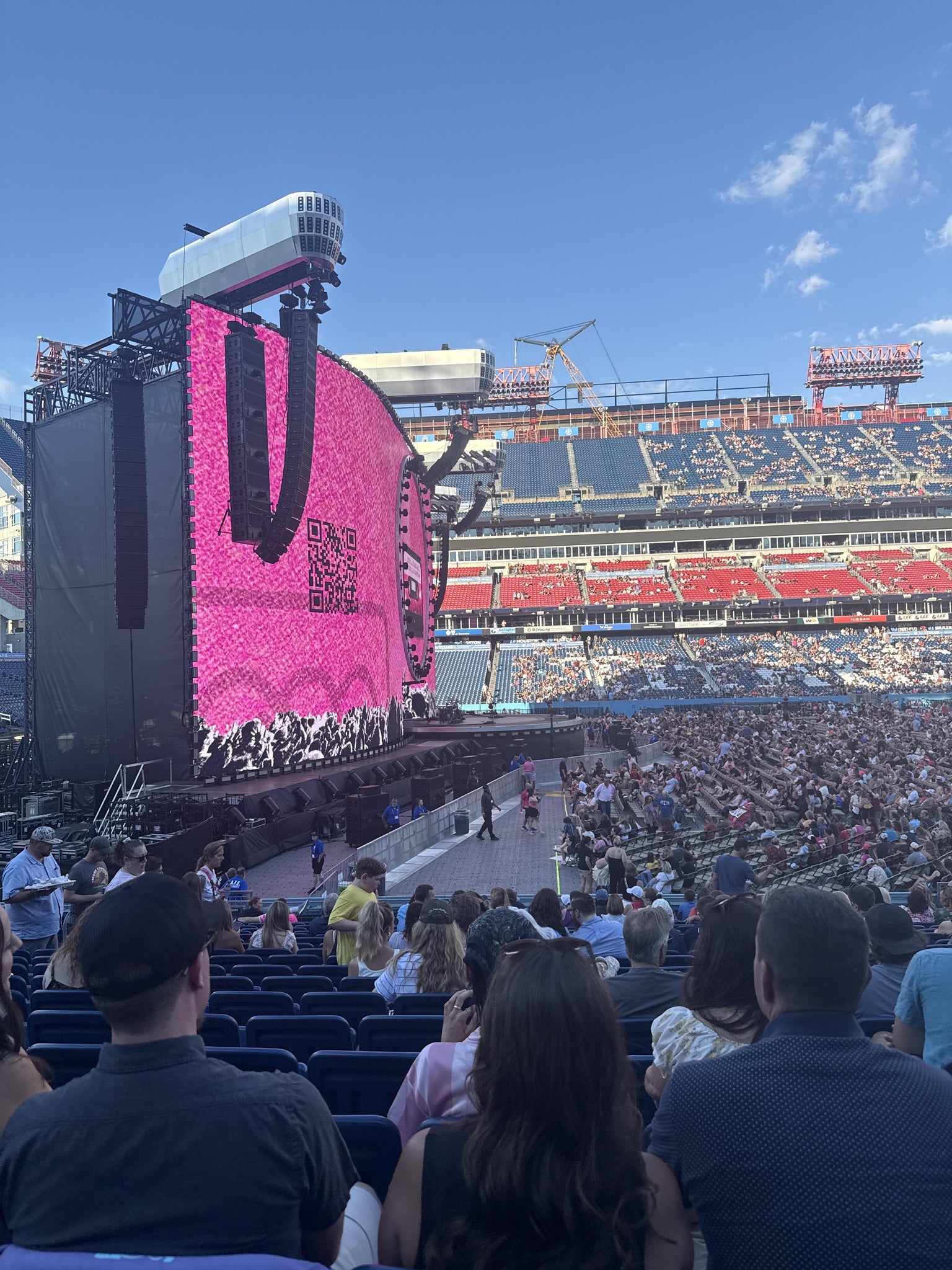 Real Fan View taken from Section 137 at Nissan Stadium by Emily L