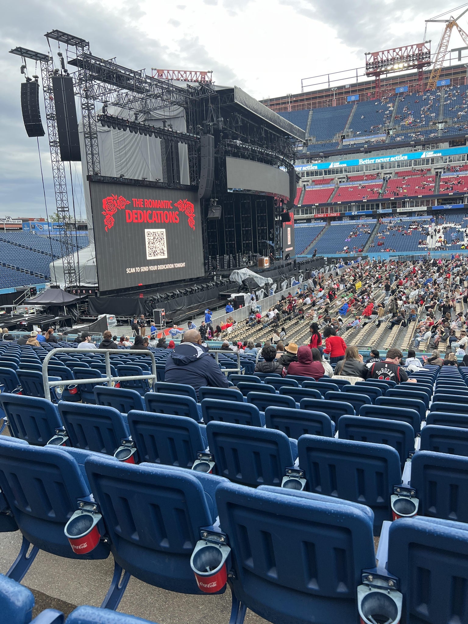 Real Fan View taken from Section 137 at Nissan Stadium by Donna S