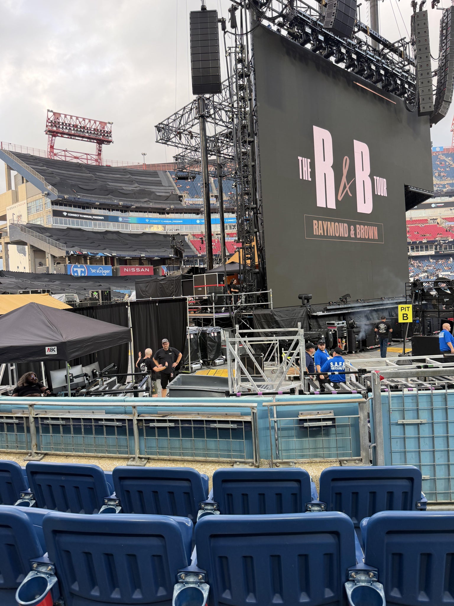 Real Fan View taken from Section 139 at Nissan Stadium by Yvonne H
