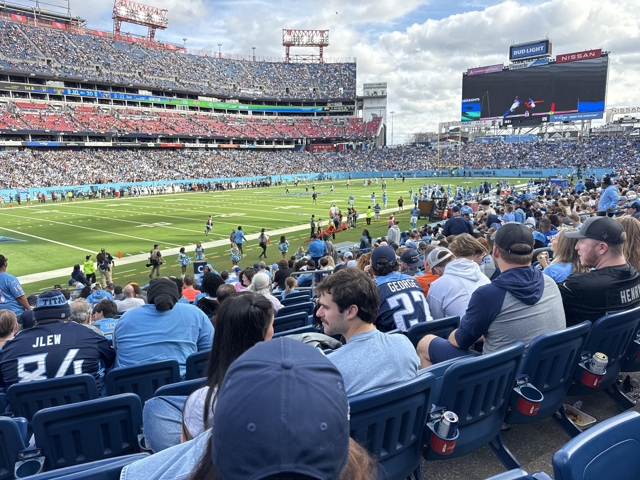 Real Fan View taken from Section 140 at Nissan Stadium by Matt H