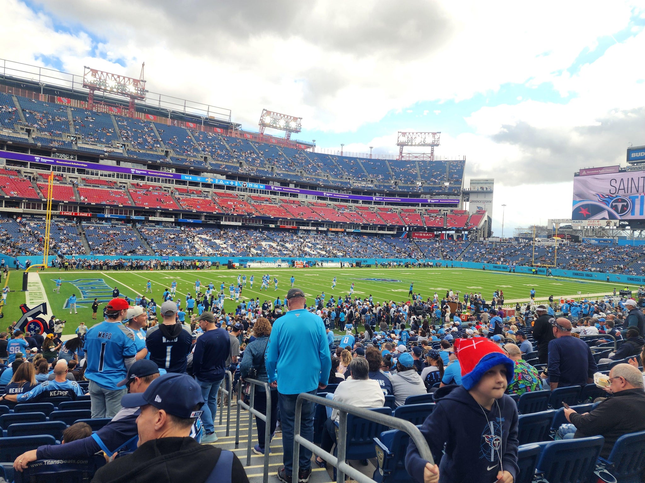 Real Fan View taken from Section 141 at Nissan Stadium by Anonymous User