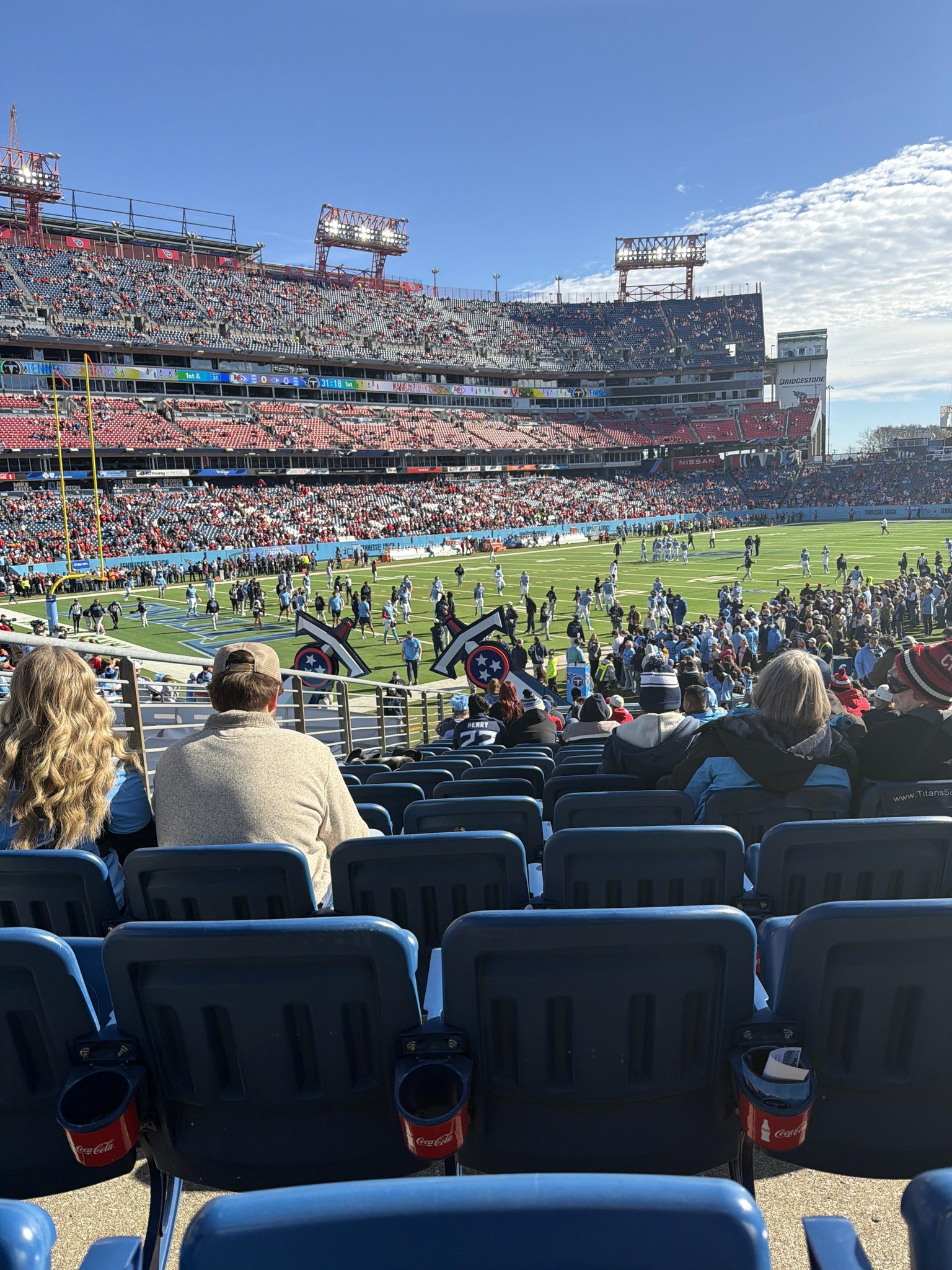 Real Fan View taken from Section 141 at Nissan Stadium by Anonymous User