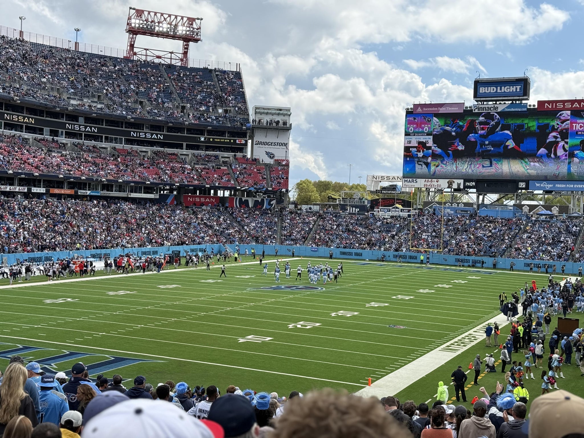 Real Fan View taken from Section 143 at Nissan Stadium by Sandra G