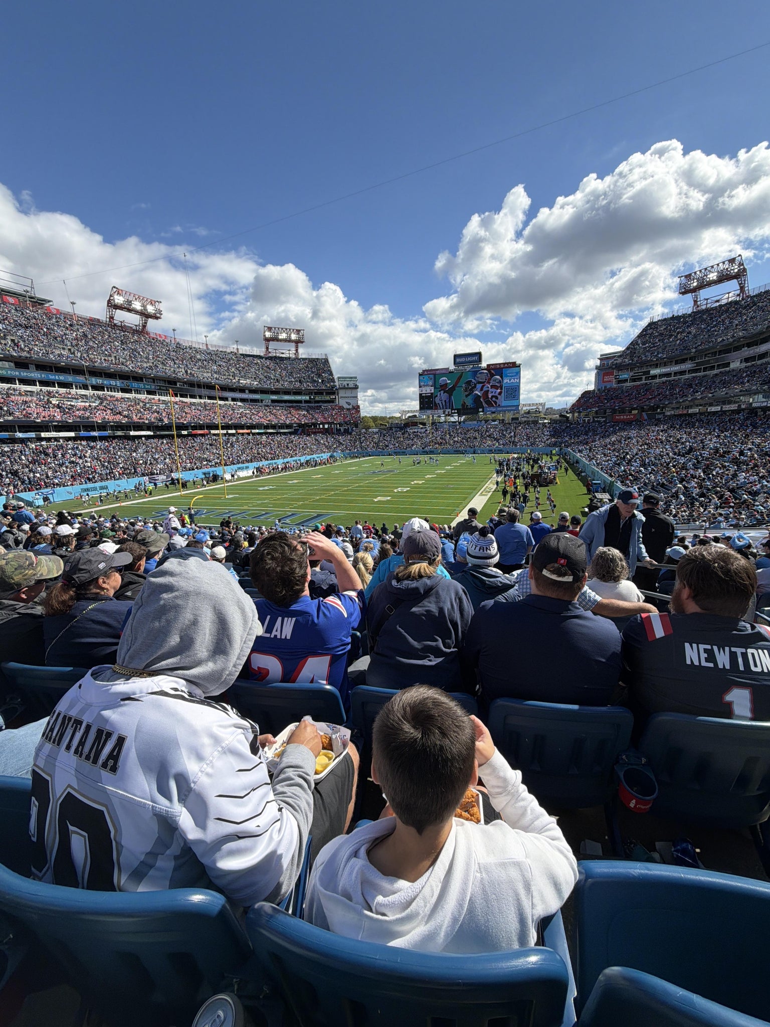Real Fan View taken from Section 144 at Nissan Stadium by Jaquaylon T