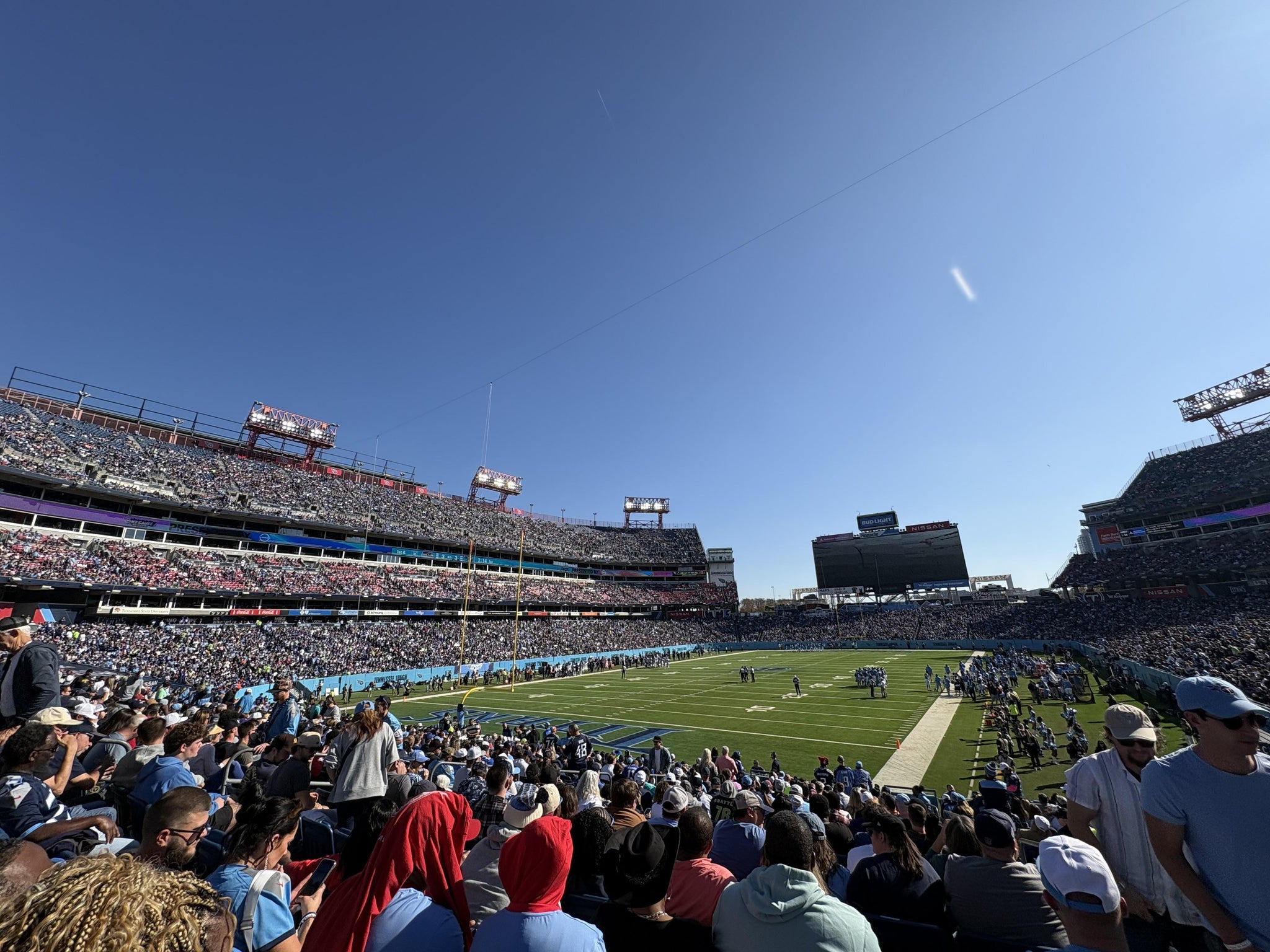 Real Fan View taken from Section 144 at Nissan Stadium by Cooper M